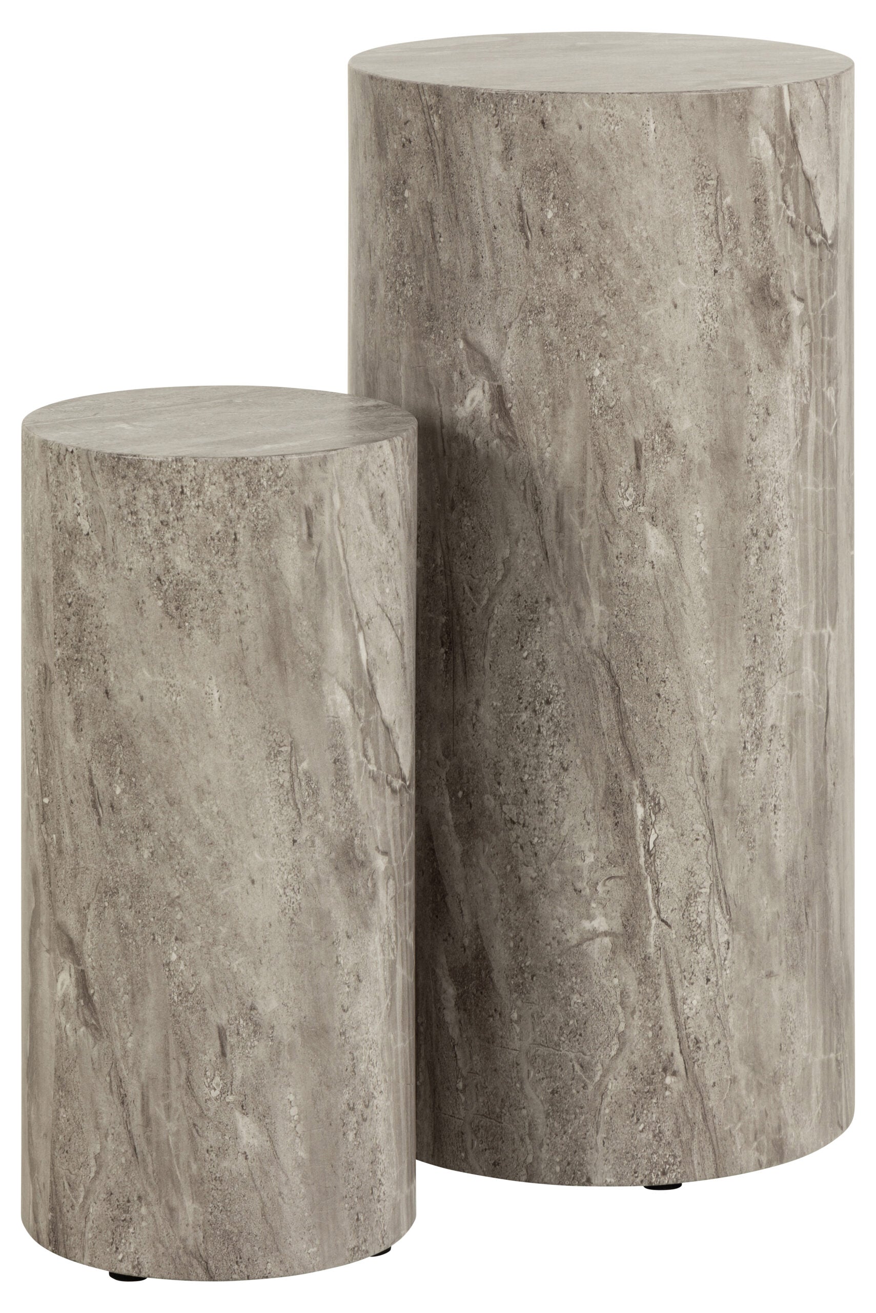 SET PIEDESTAL ROTUND DICE GRI