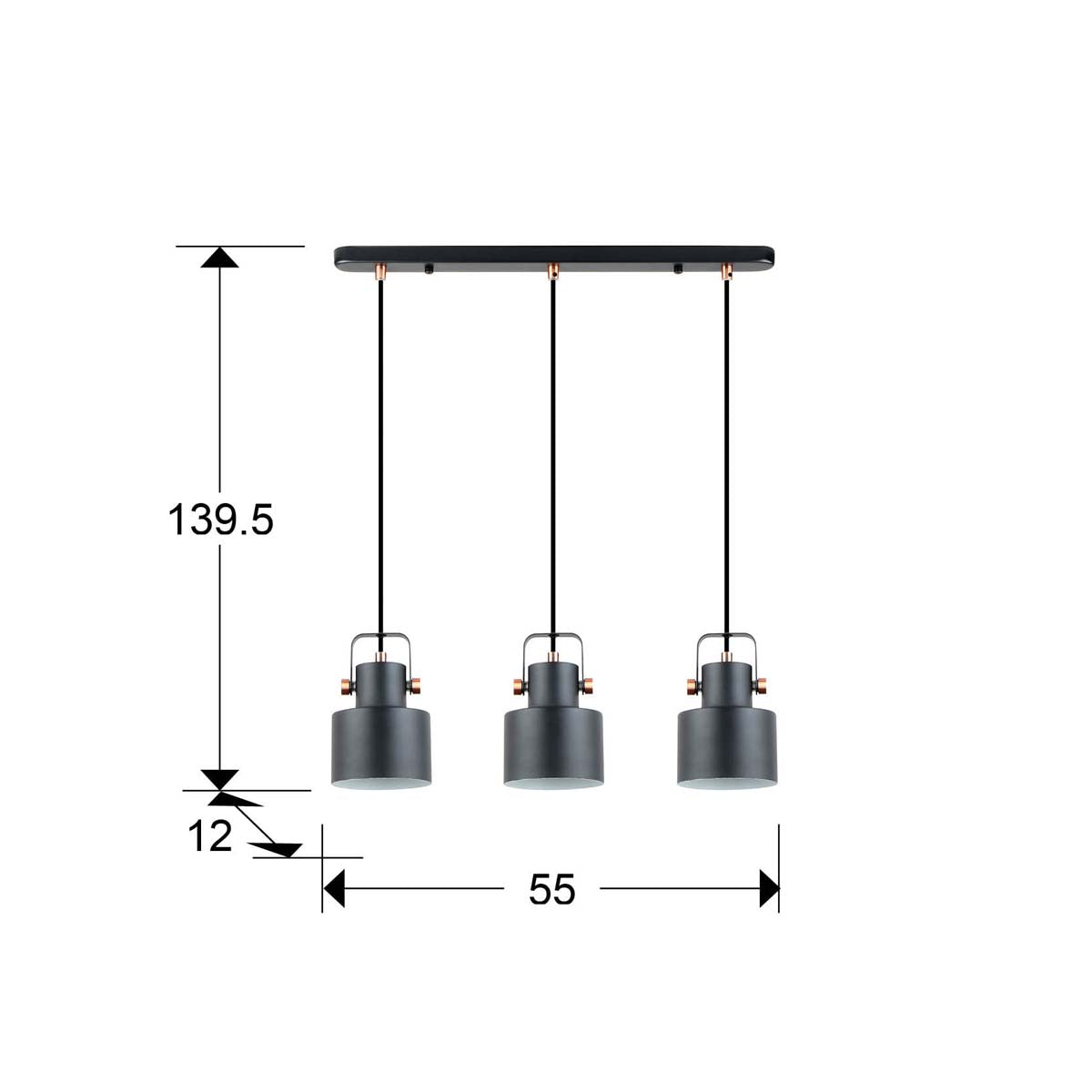 I3-ERIKA- L.SOSP.1L NERO- RAME