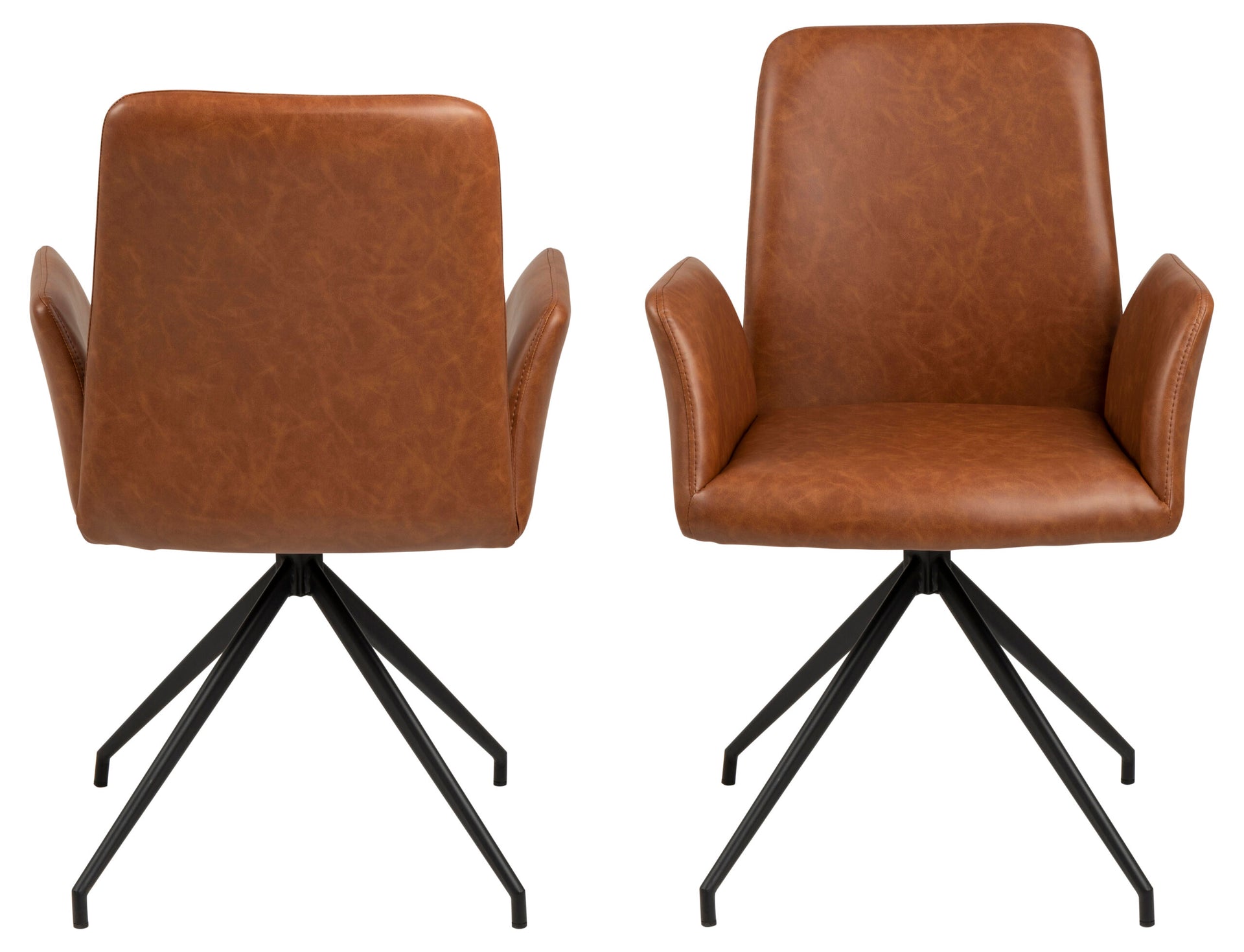 SCAUN DE DINING NAYA CU COTIERĂ NEGRU