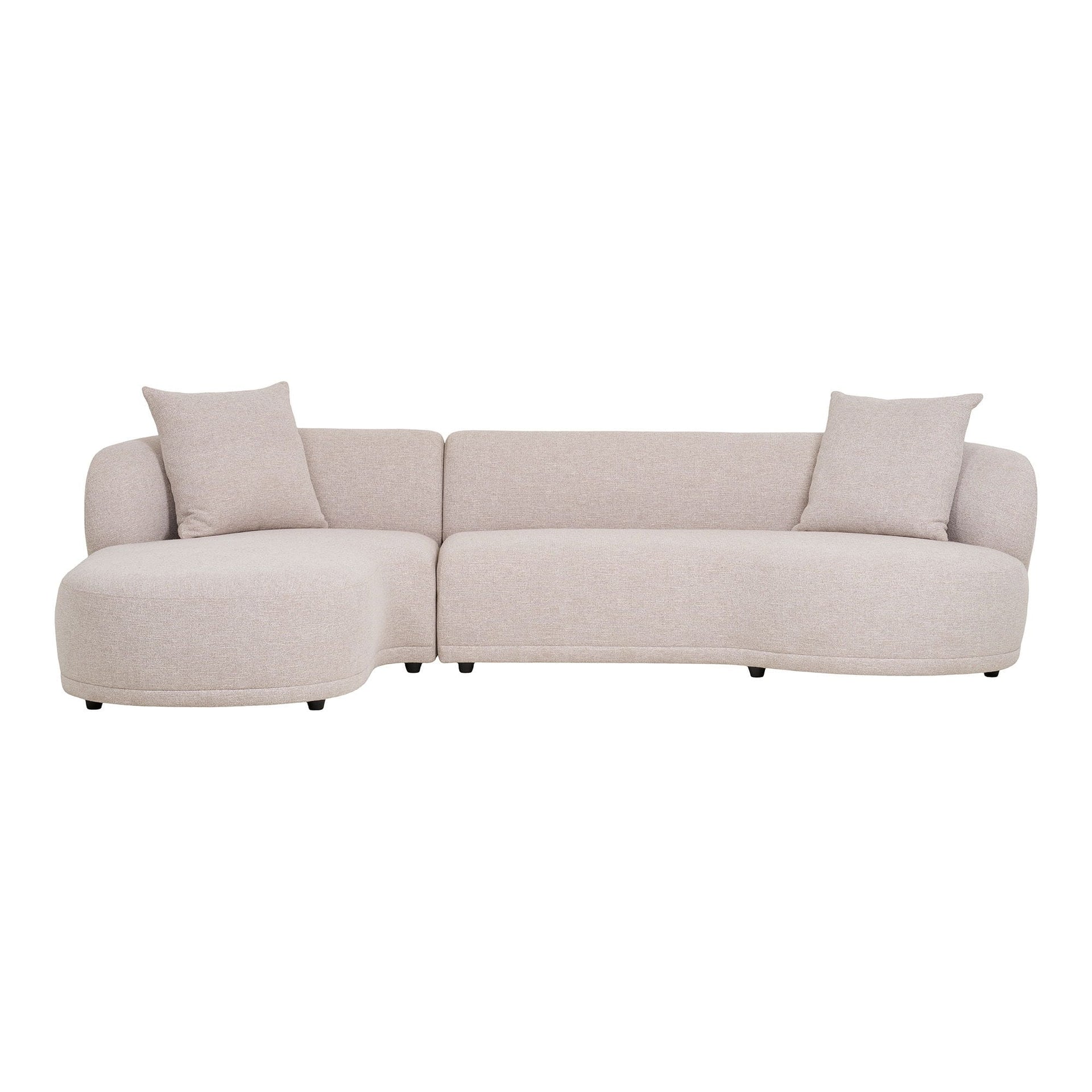 SOFA WITH 2 NATURAL CUSHIONS
