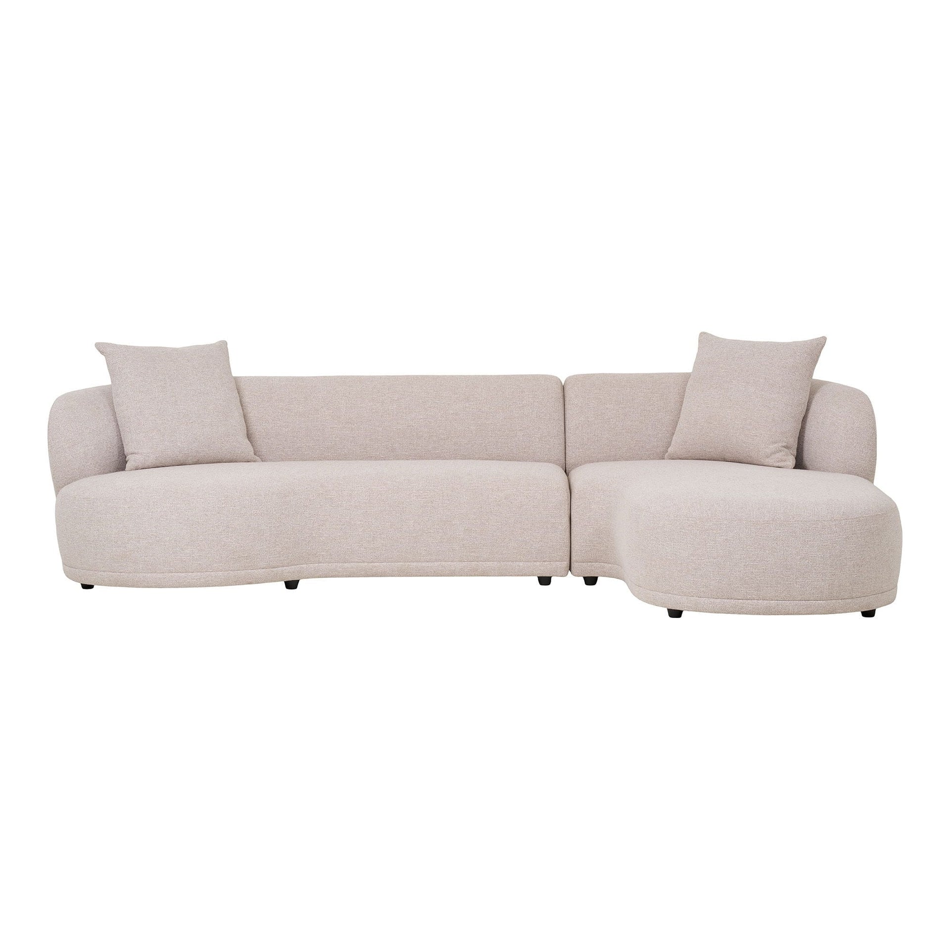 SOFA WITH 2 NATURAL CUSHIONS