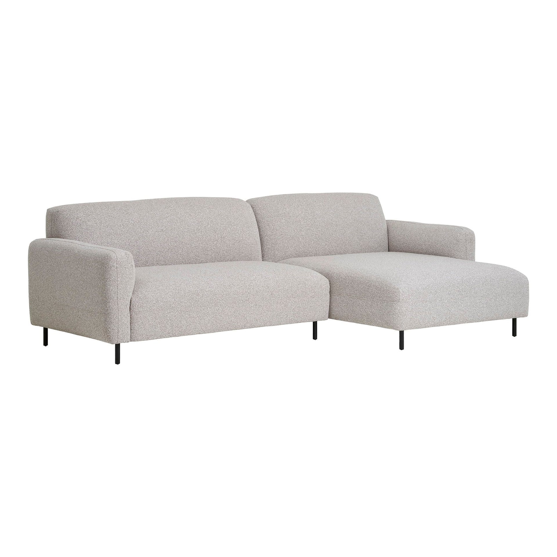 LIGHT GREY LOUNGE SOFA
