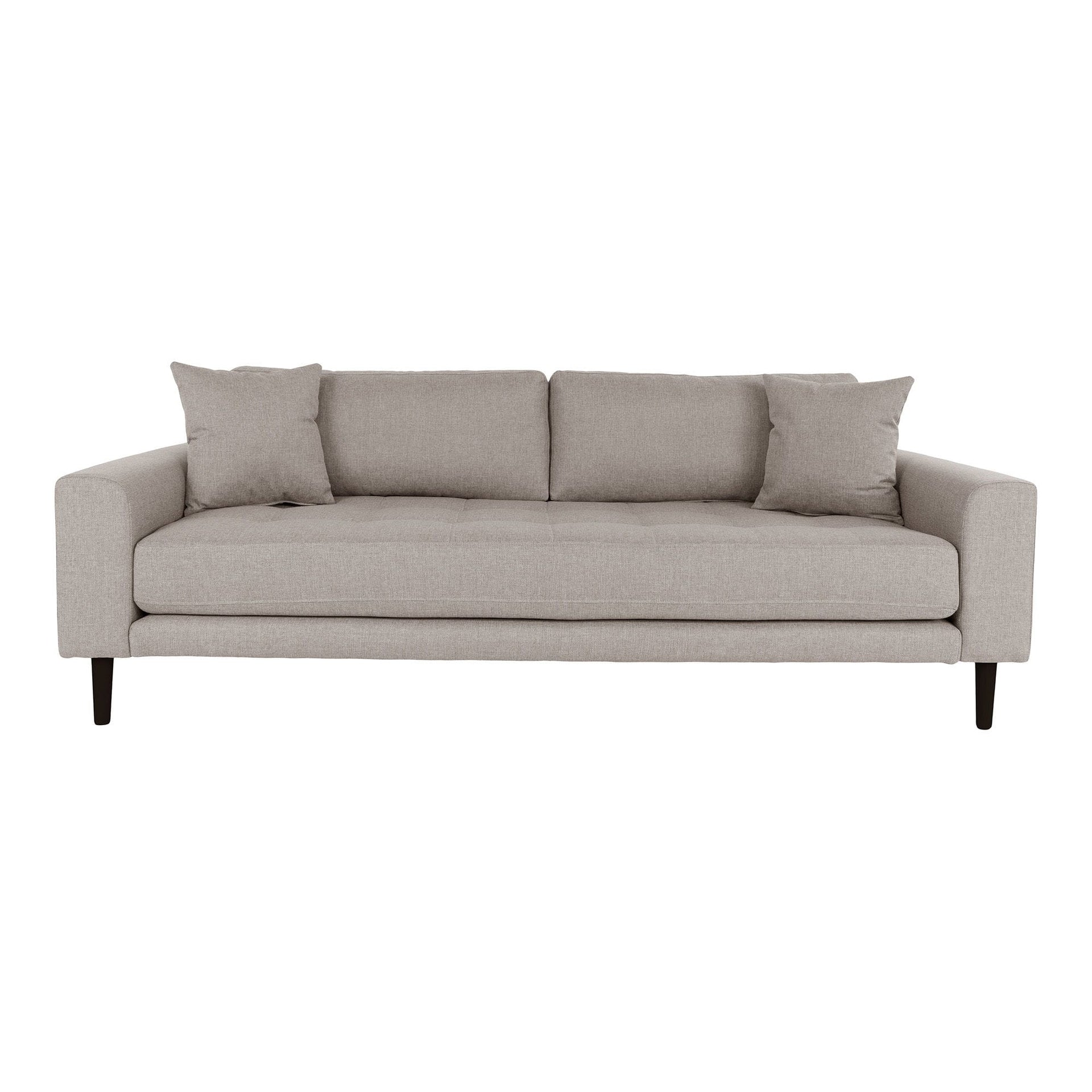 3-SEATER SOFA BLACK