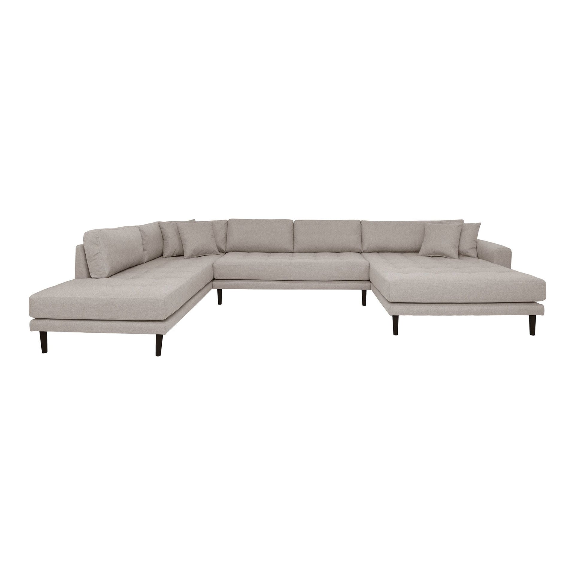 U-SOFA OPEN END BLACK