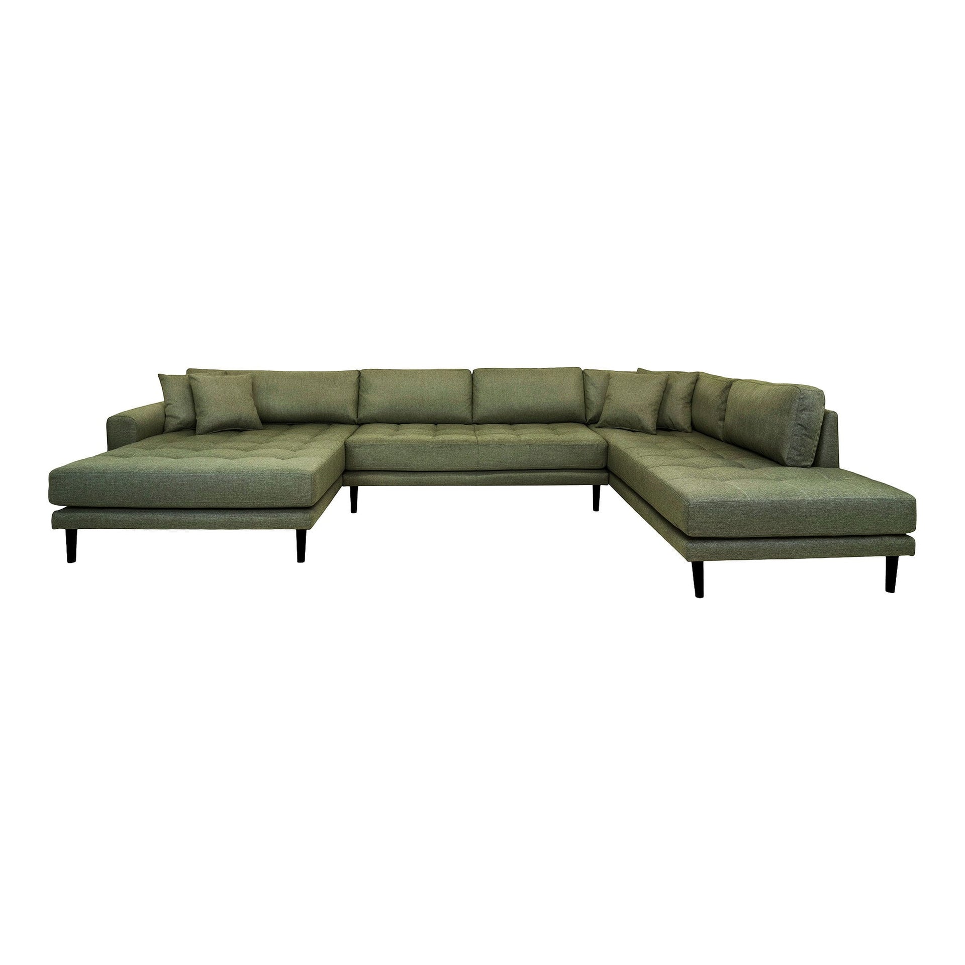 U-SOFA OPEN END GREEN