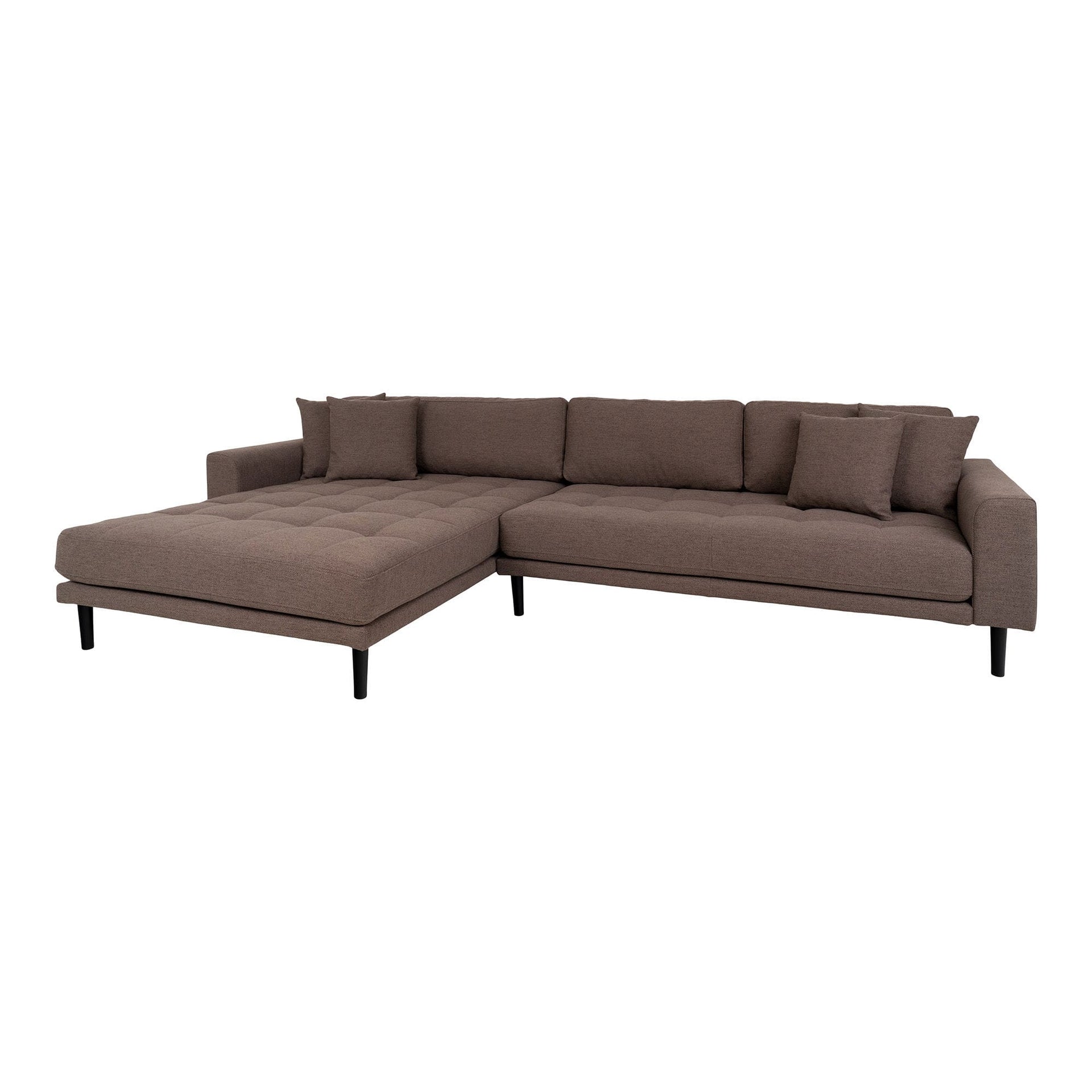 BROWN LOUNGE SOFA