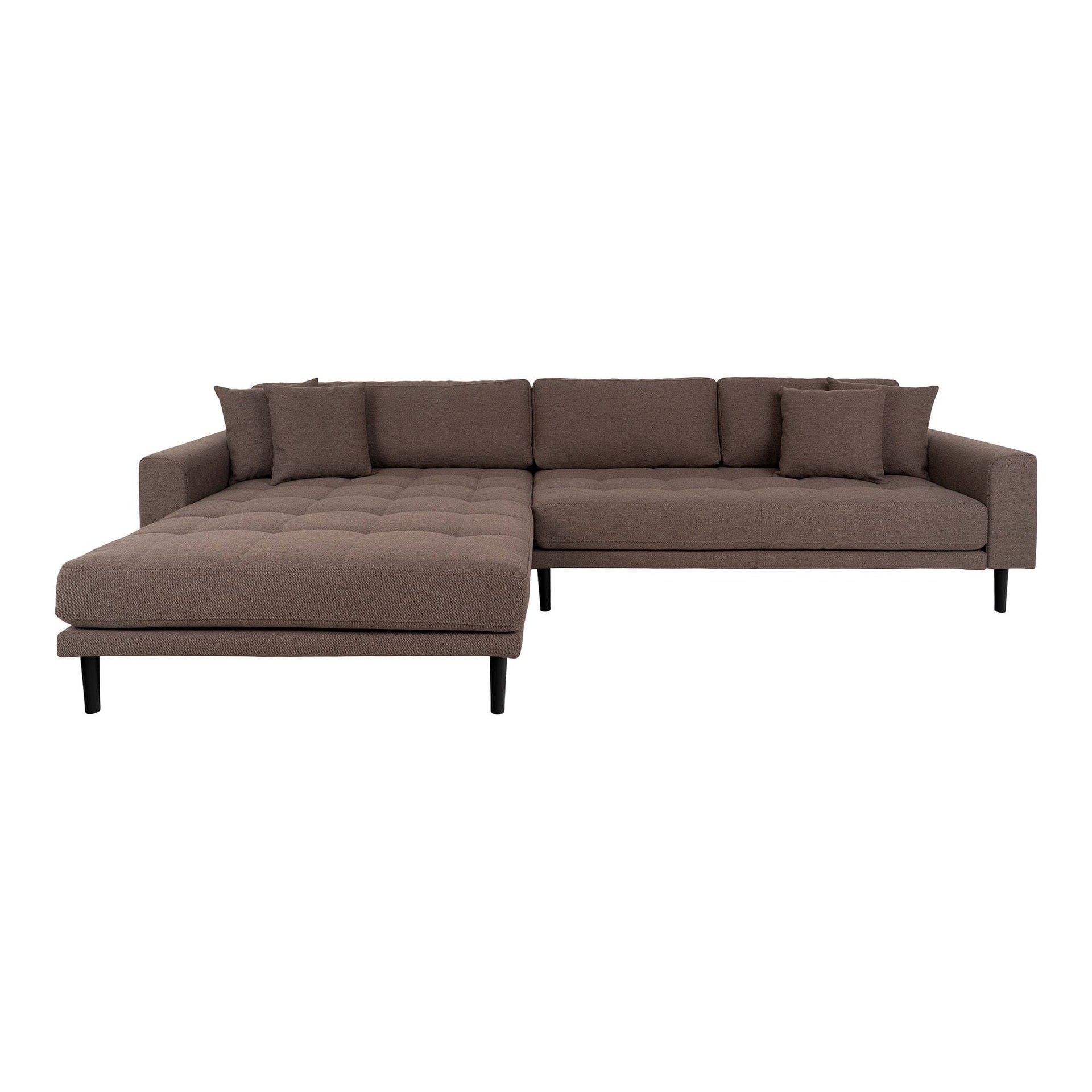 BROWN LOUNGE SOFA