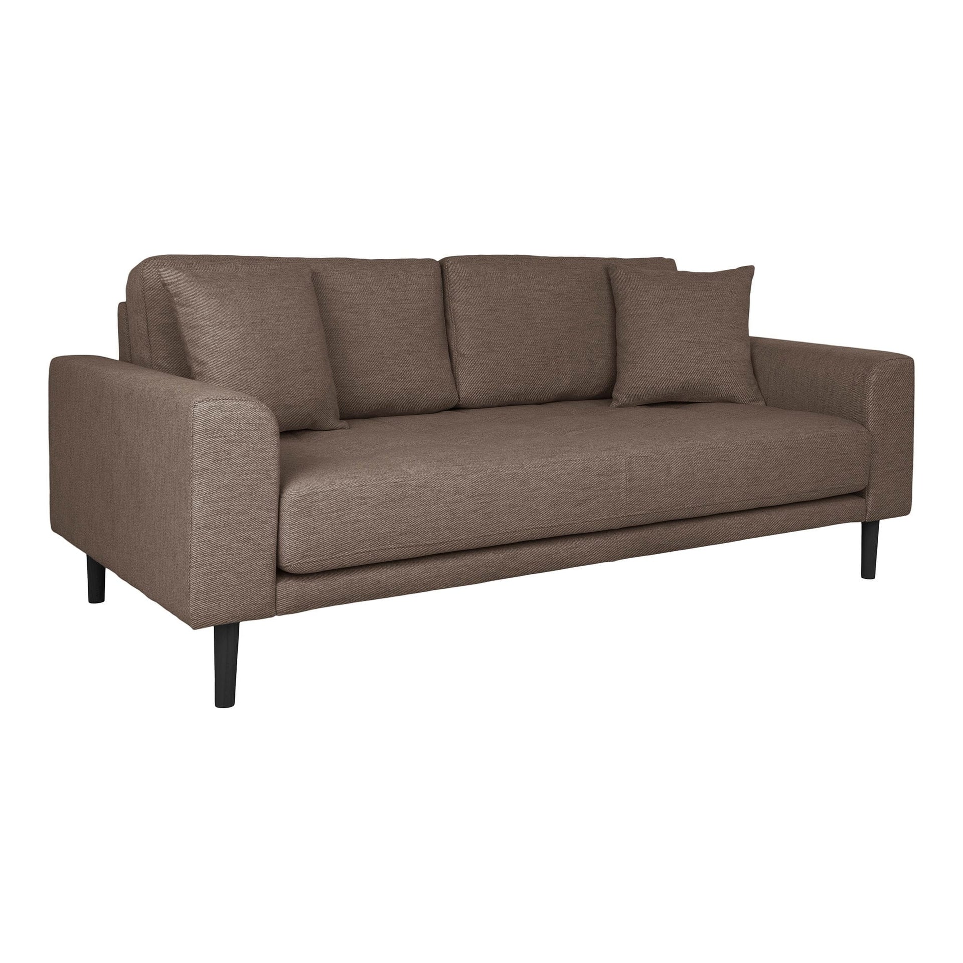 BROWN 2-Seater SOFA