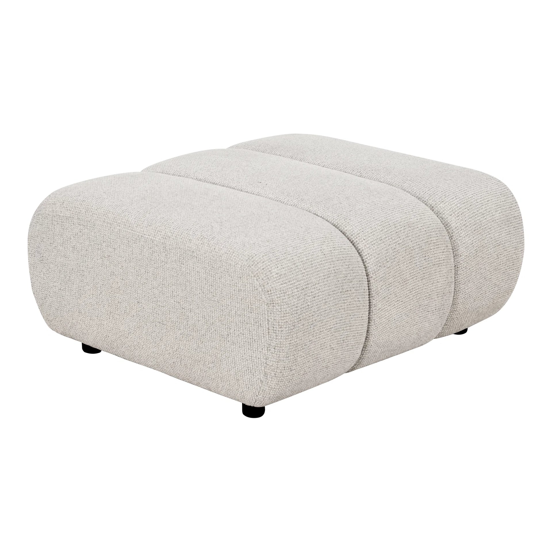 Modul Taza Pouf - lemn de poplar, placaj, spumă, poliester, plastic - nisip