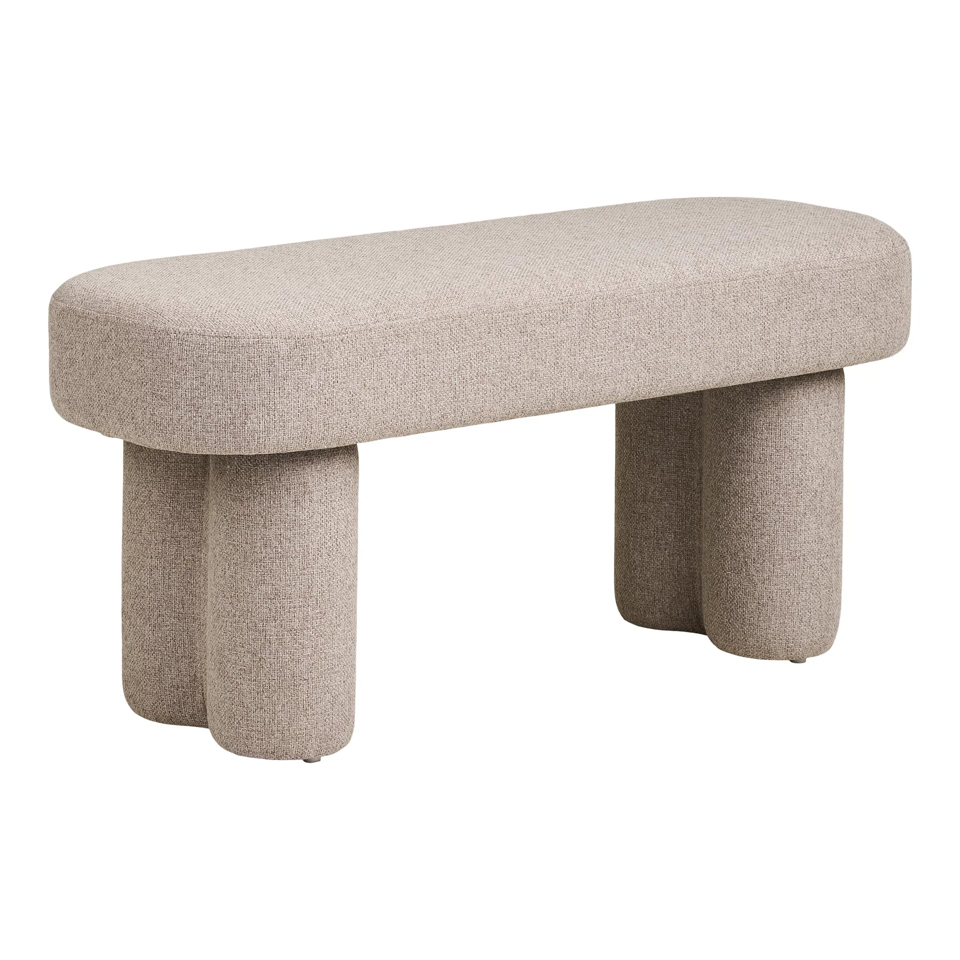 Weston Bench - Oțel, țesături, placaj - Nisip
