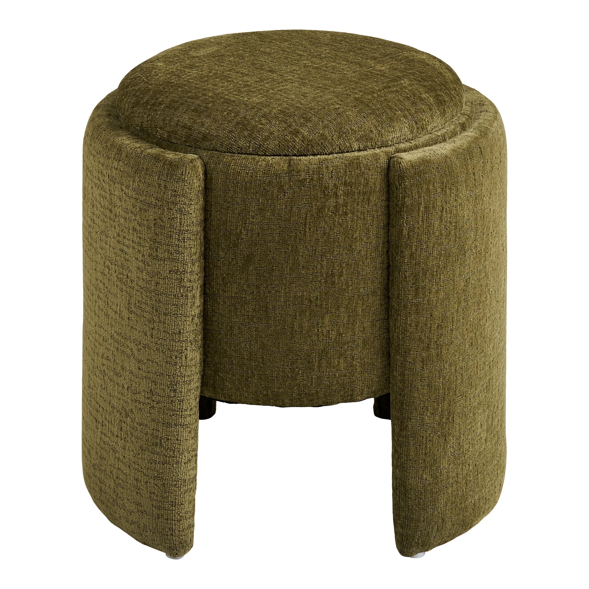 Walsdorf Pouf - compensat, spumă, țesătură - verde