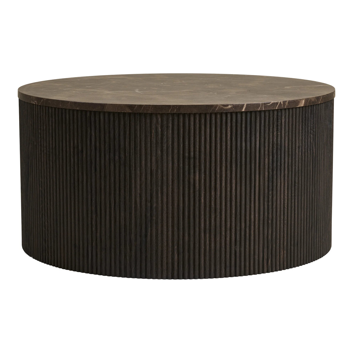 Masa de cafea Rota - MDF, hârtie decorativă - Maro închis