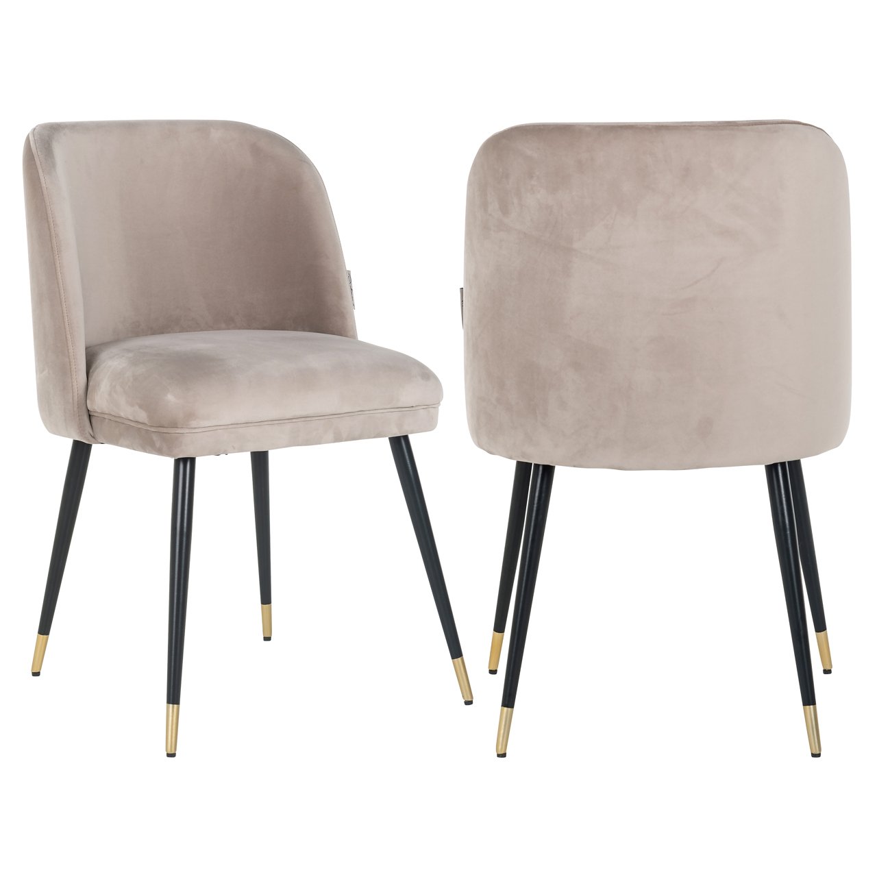 Scaun Dining Alicia Khaki Velvet Ignifug – Confort și Eleganță