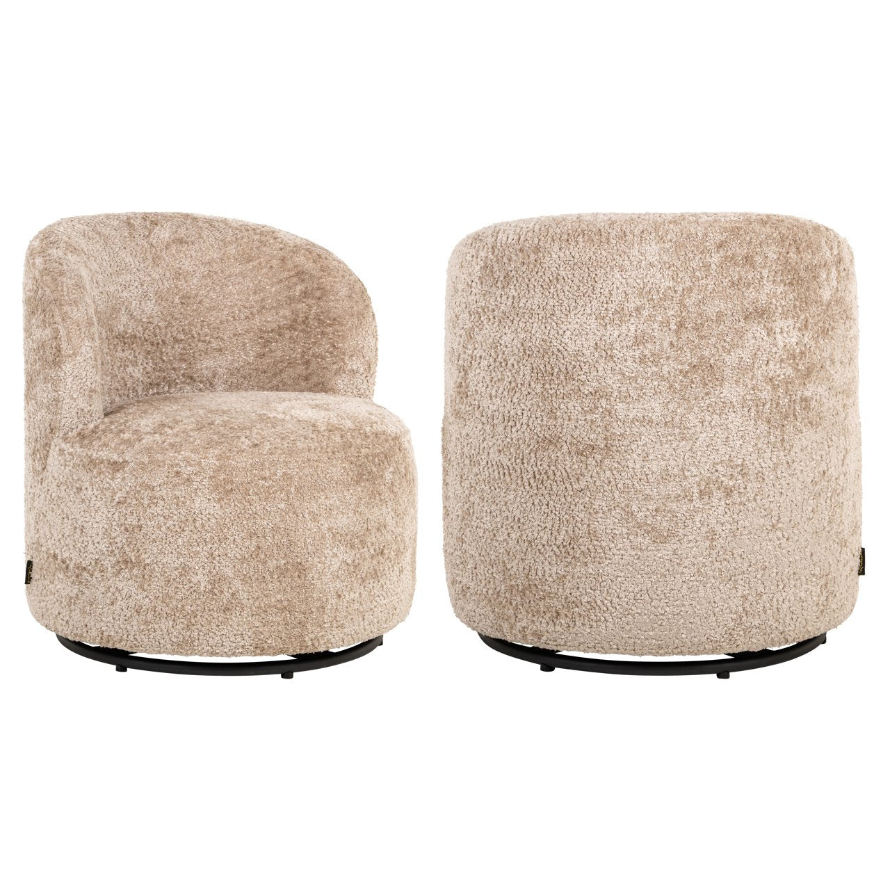 Lounge Chair Jackie Sheep Natural Swivel Kids