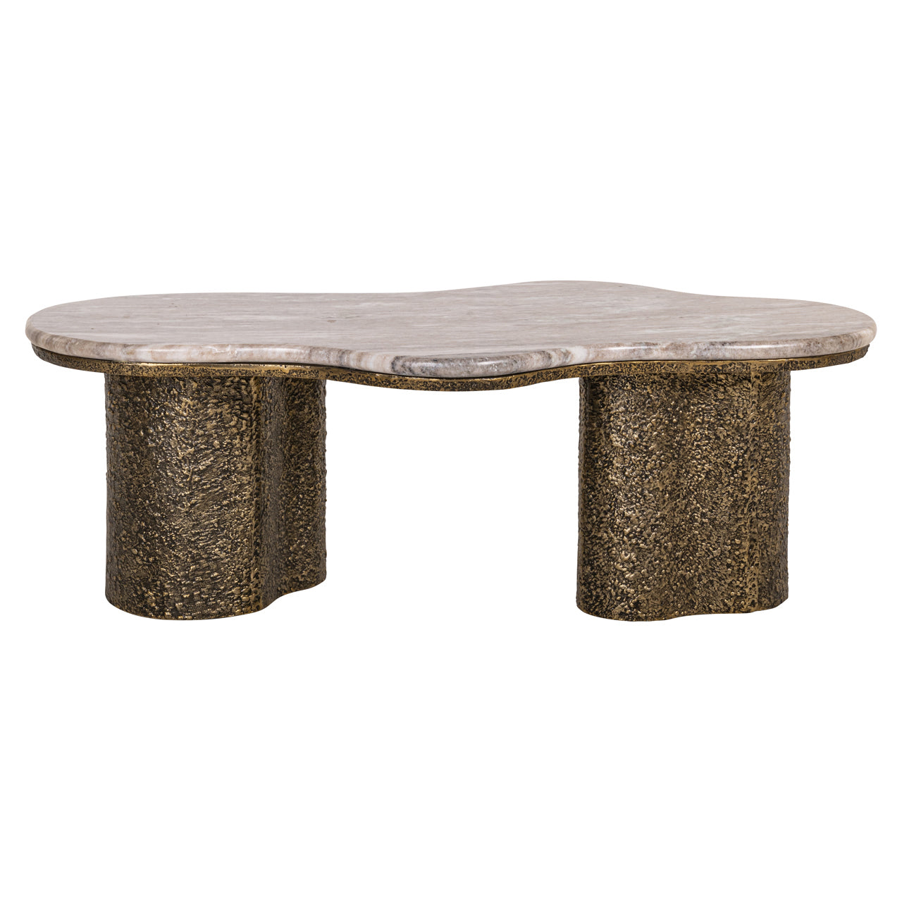 Masa De Cafea Abandos Din Alamă Antică