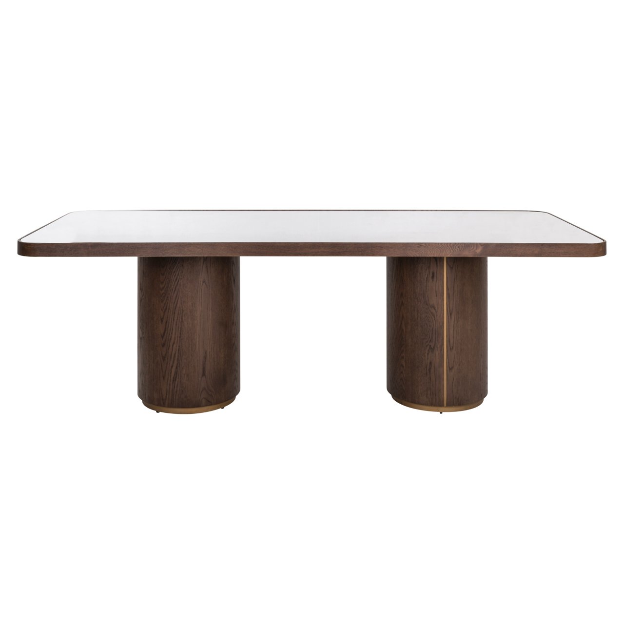 Dining Table Willox Brown 235 Including Glass