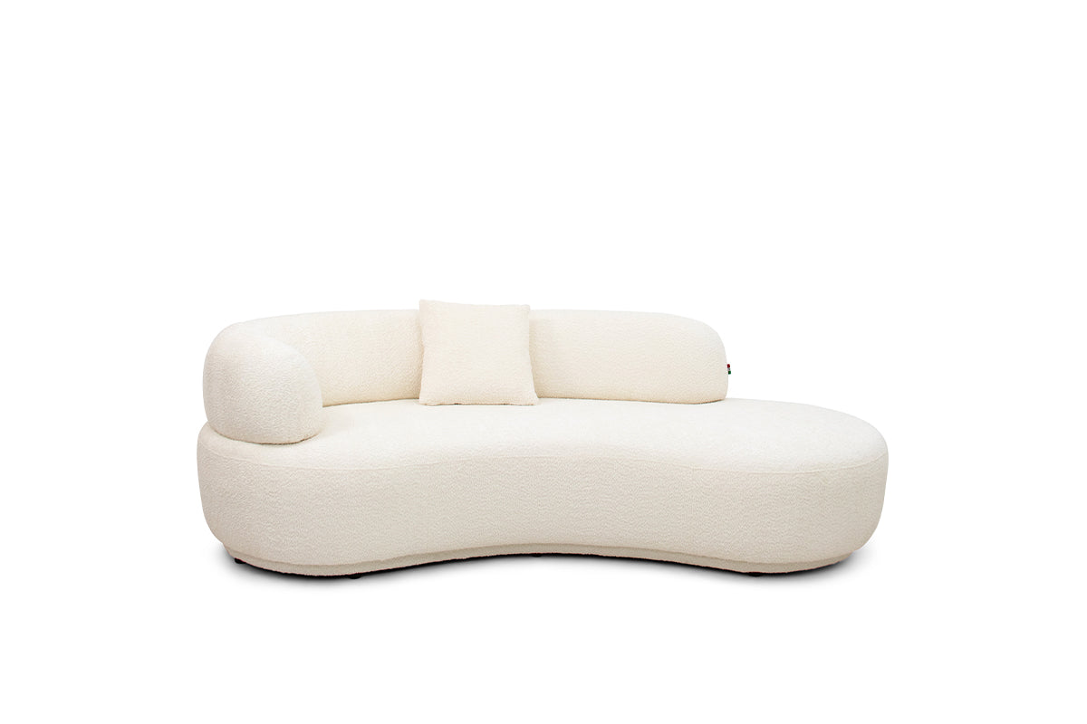 Chaise longue SERENE con base imbottita