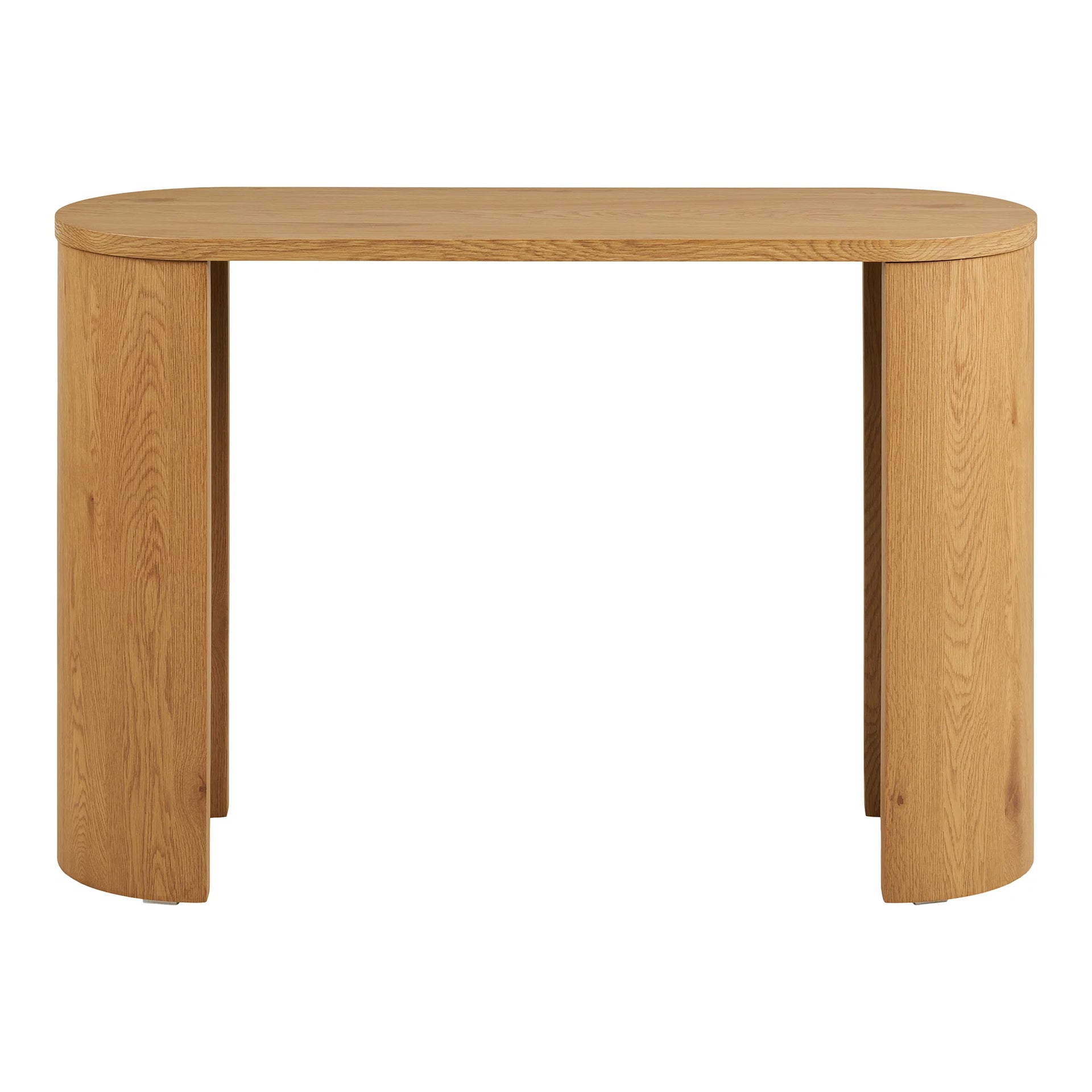 Bibione Console Table - MDF, hârtie decorativă - naturală