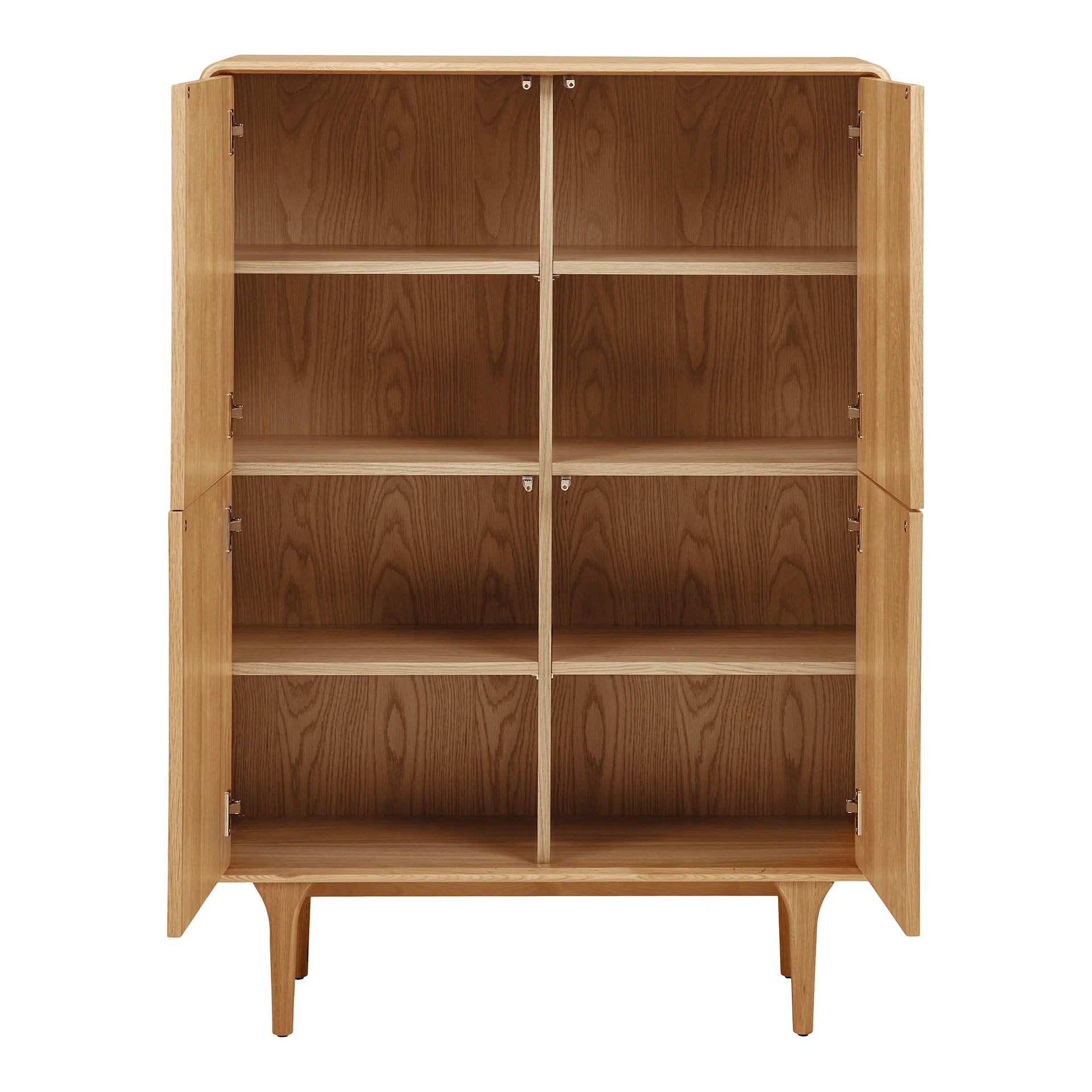 Cabinet Darwin - Stejar, furnir de stejar, pin, carton - natural