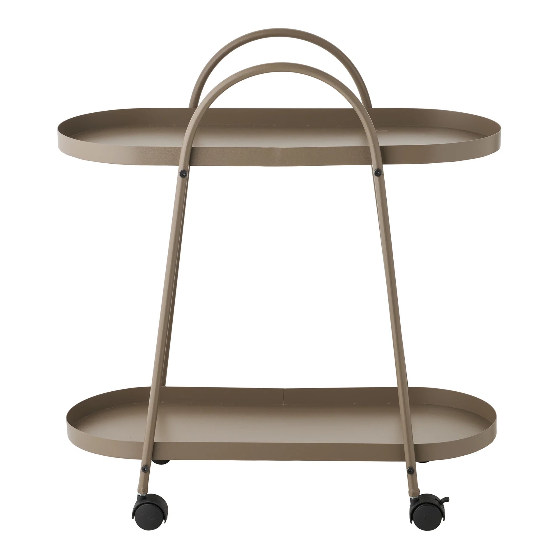 Empoli Bar Trolley - Oțel - Maro