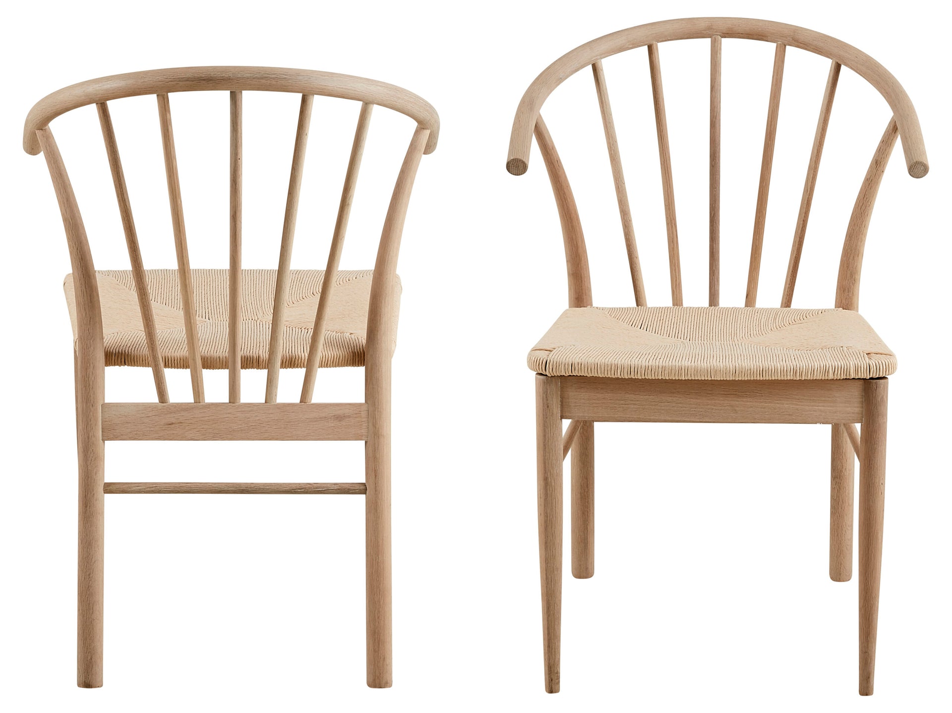 SCAUN DE DINING CASSANDRA CU COTIERĂ ALB