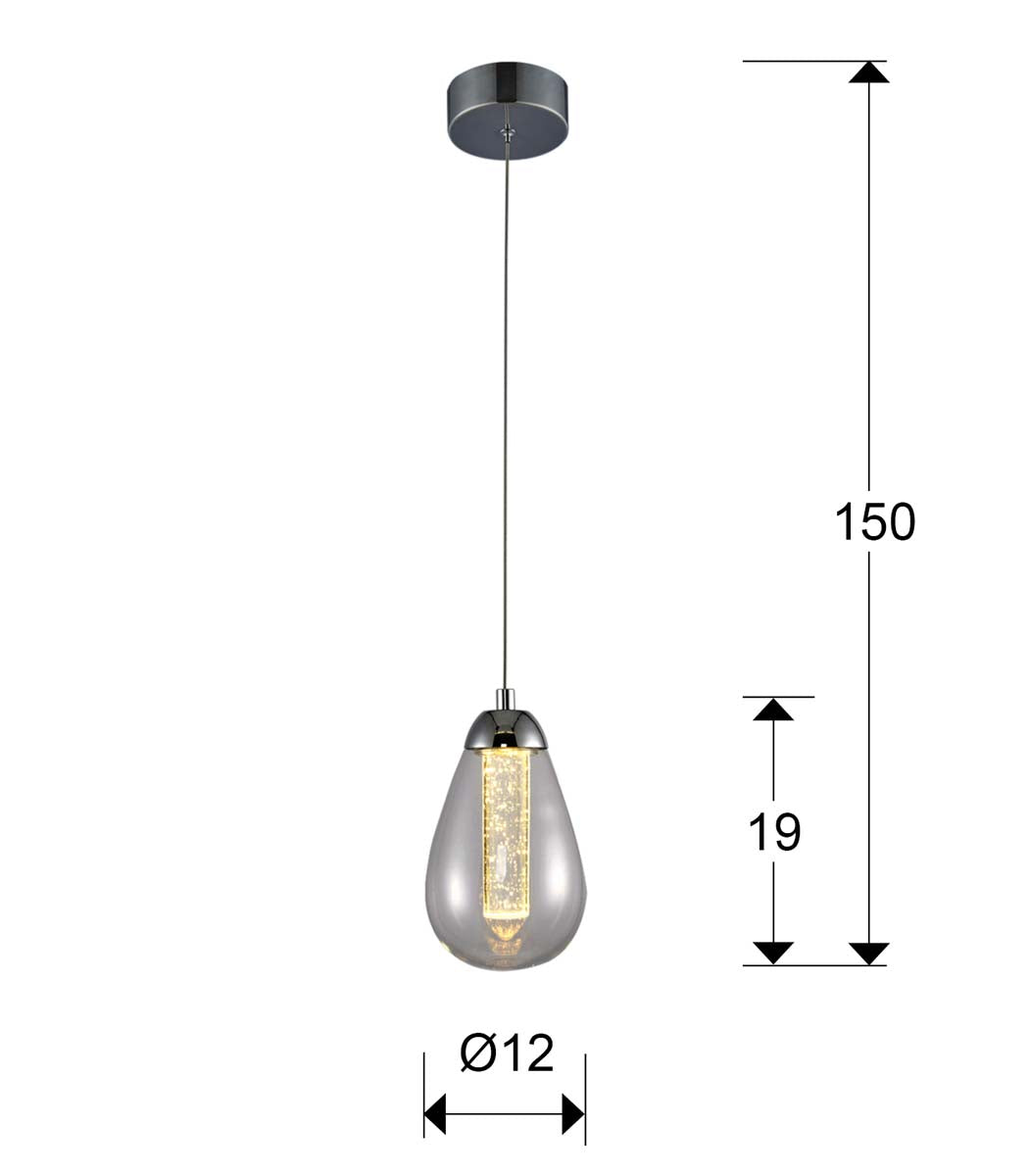 Lampă Taccia 1L. LED 12 cm