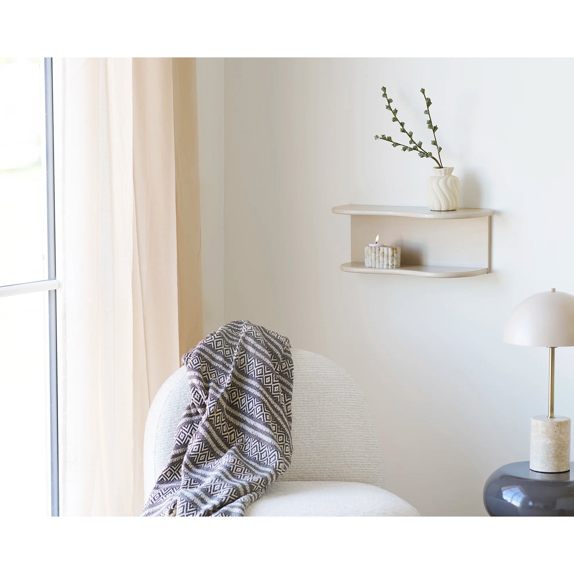 Adana Plaid - 80% bumbac reciclat / 20% poliester - maro