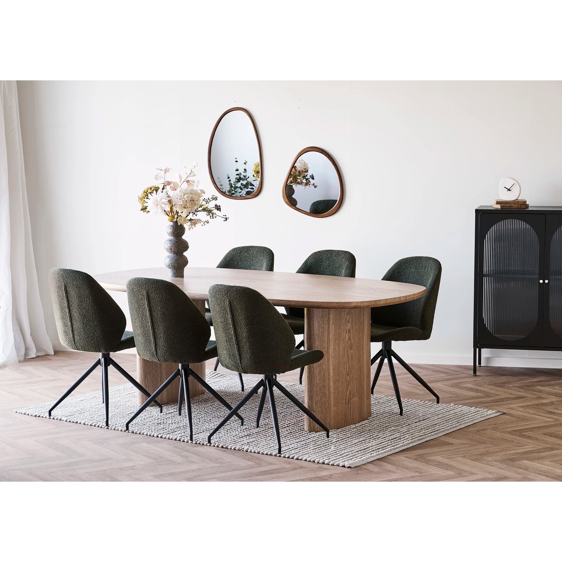 Luxon Mirror - MDF - Naturală