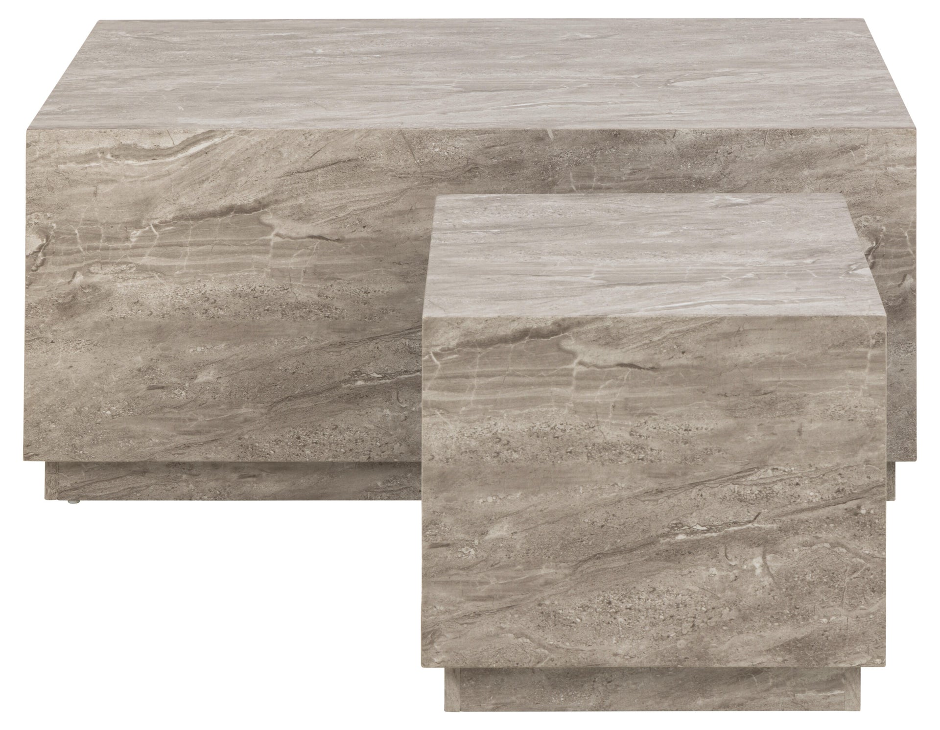 SET MASUTA DE CAFEA DREPTUNGHIULARA DICE GRI