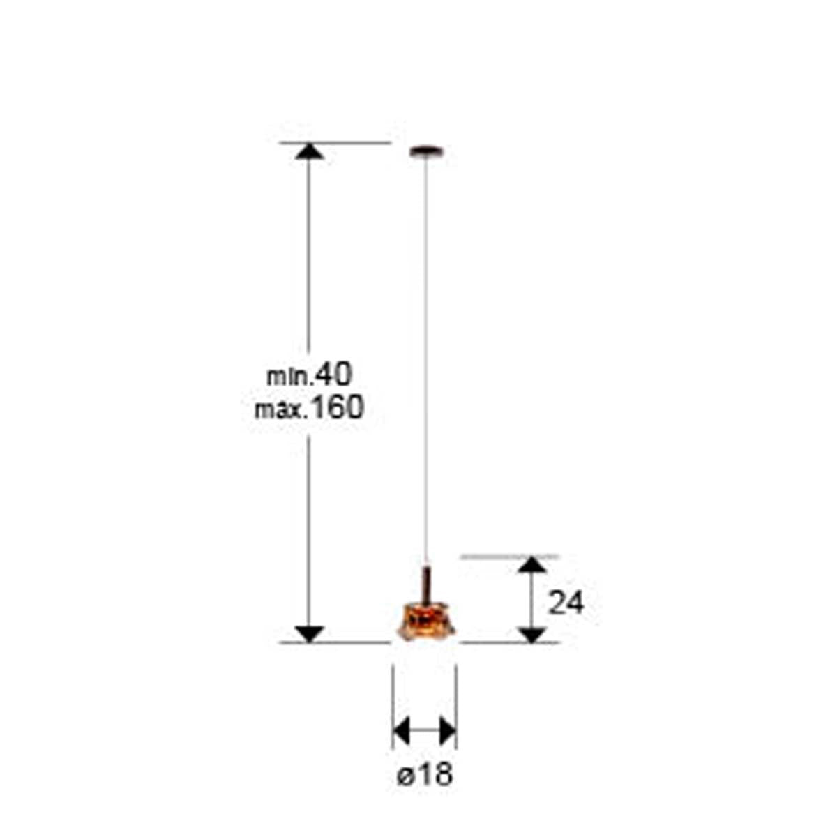 SCARLETT - LAMPĂ 1L CHIHLIMBARIE
