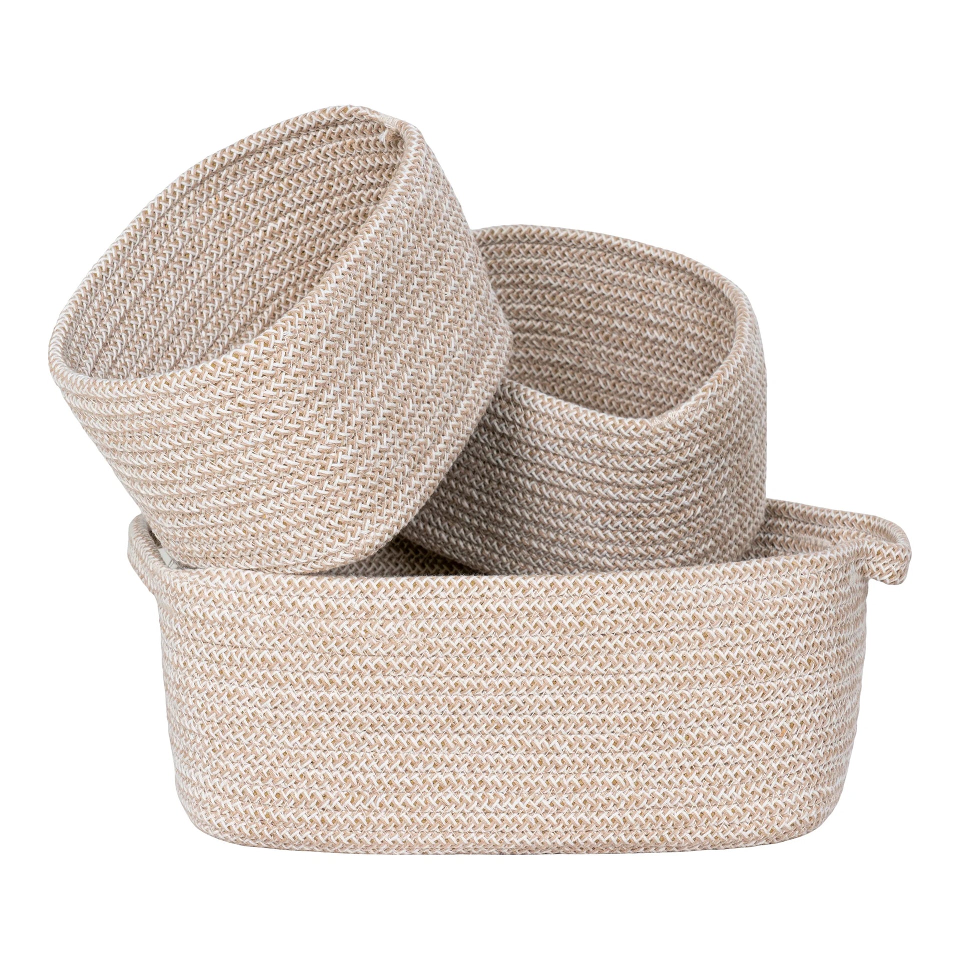 Coșuri Teixo - Bumbac - Beige