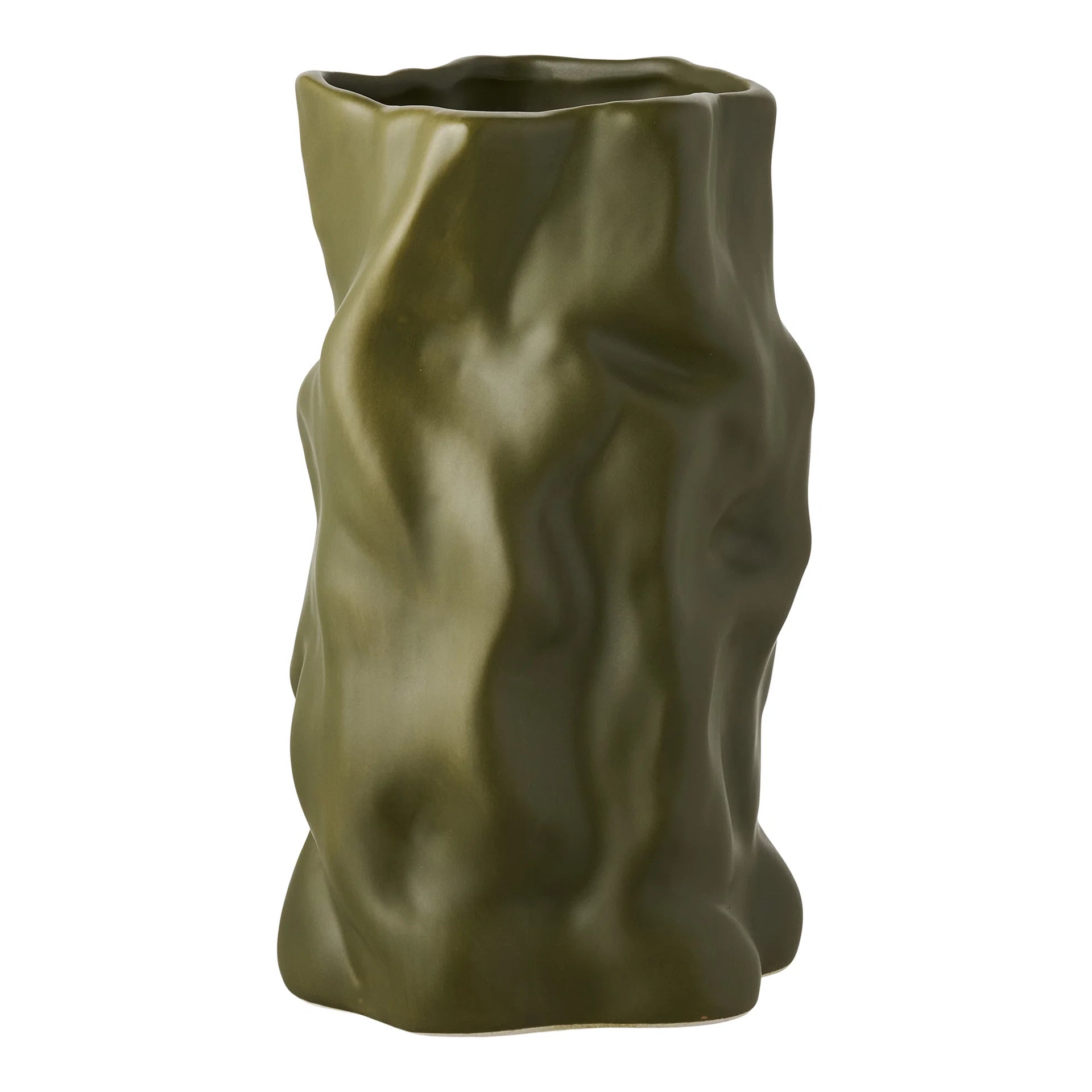 Vaza - ceramică - verde