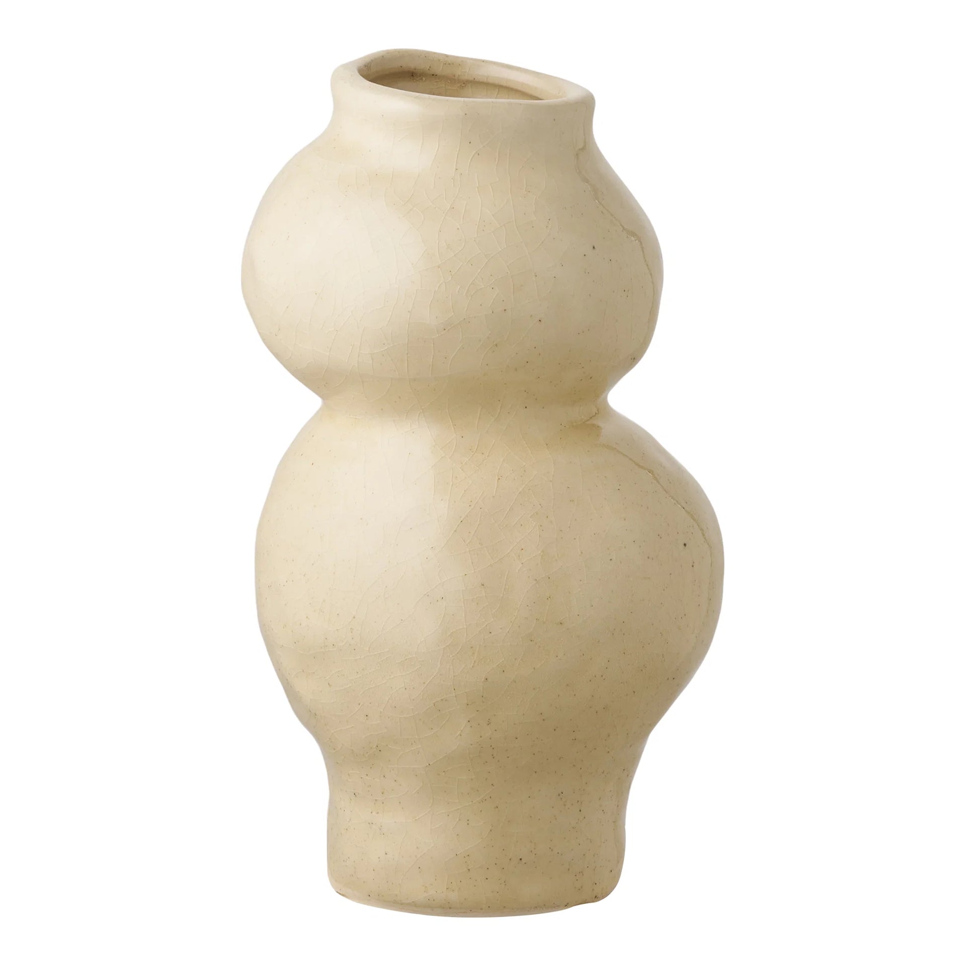 Vaza - ceramică - bej