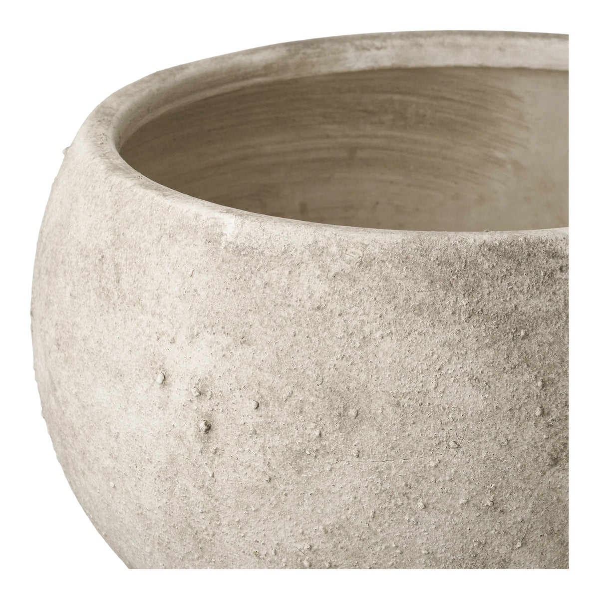 Cârnaţi de flori - ceramice - gri