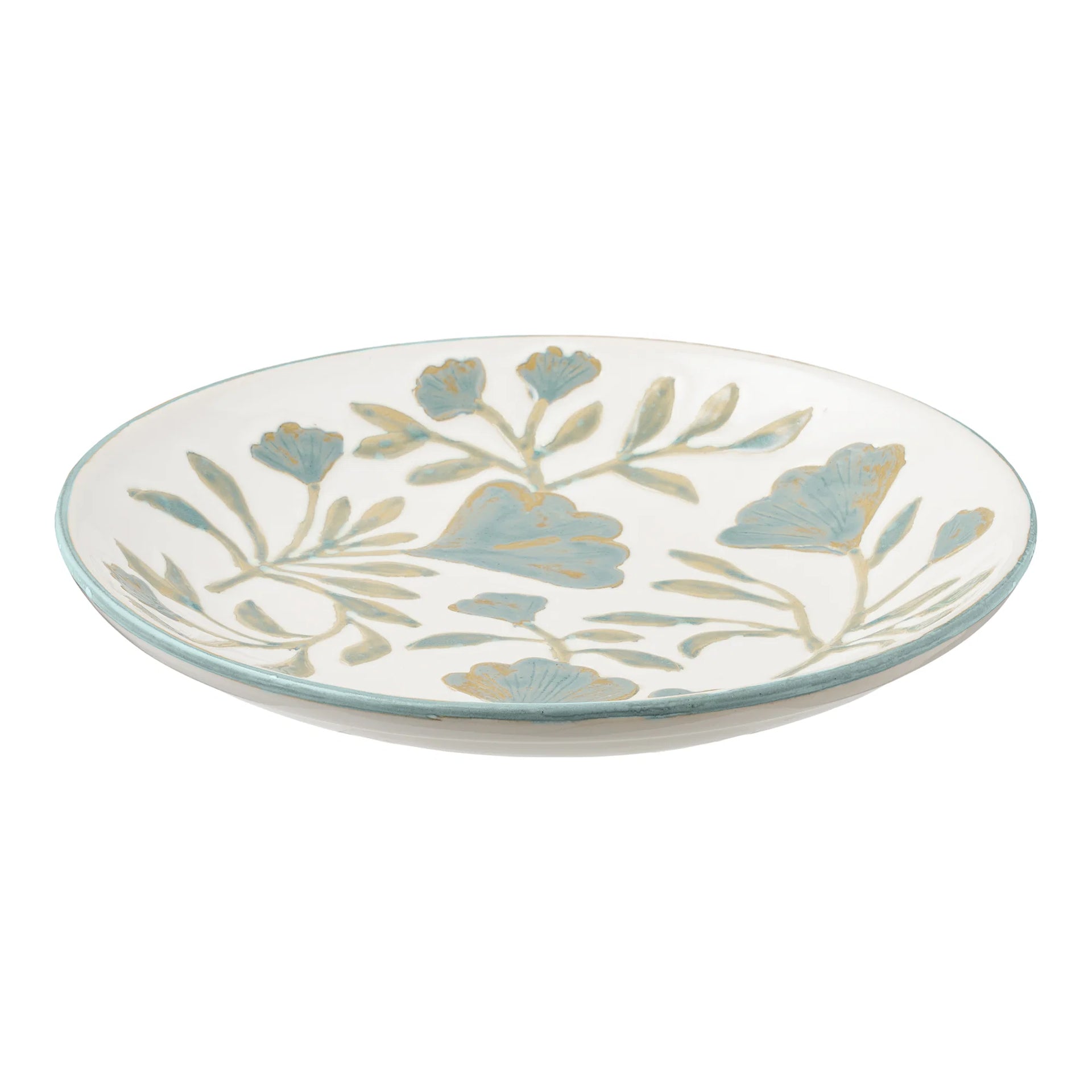 Tavă - ceramică - albă