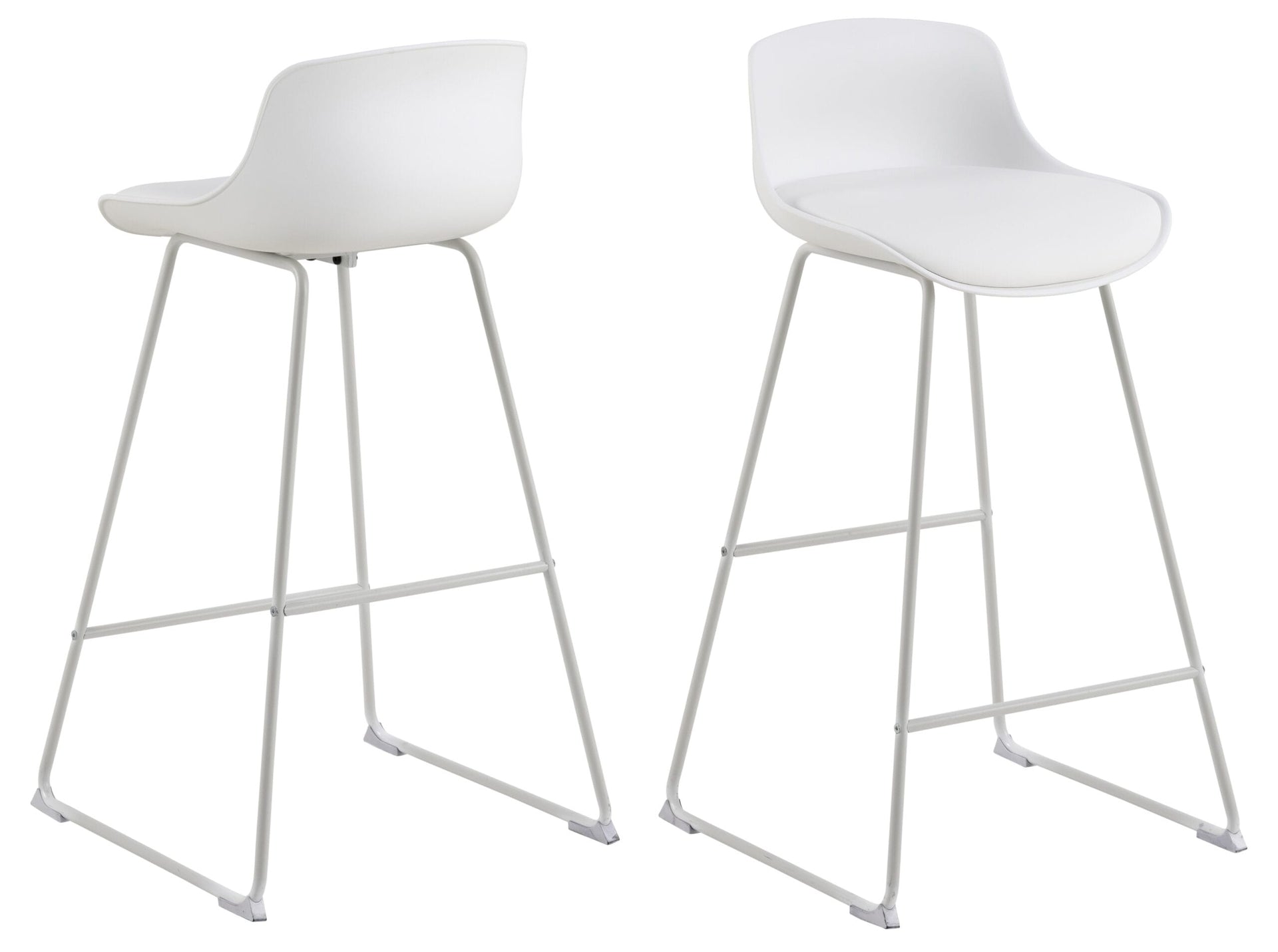 SCAUN DE BAR TINA ALB