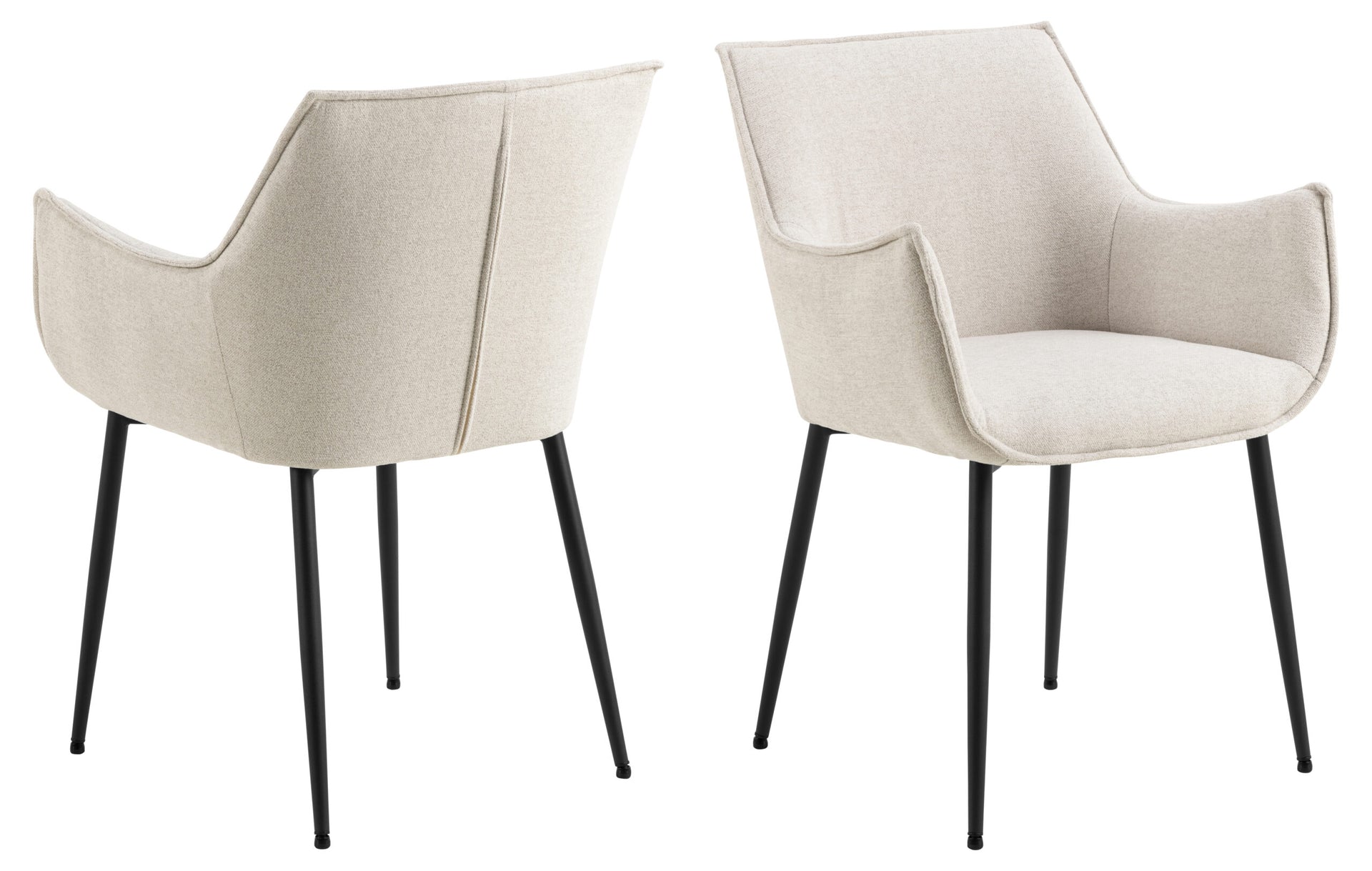 SCAUN DE DINING BONITA CU COTIERA BEJ