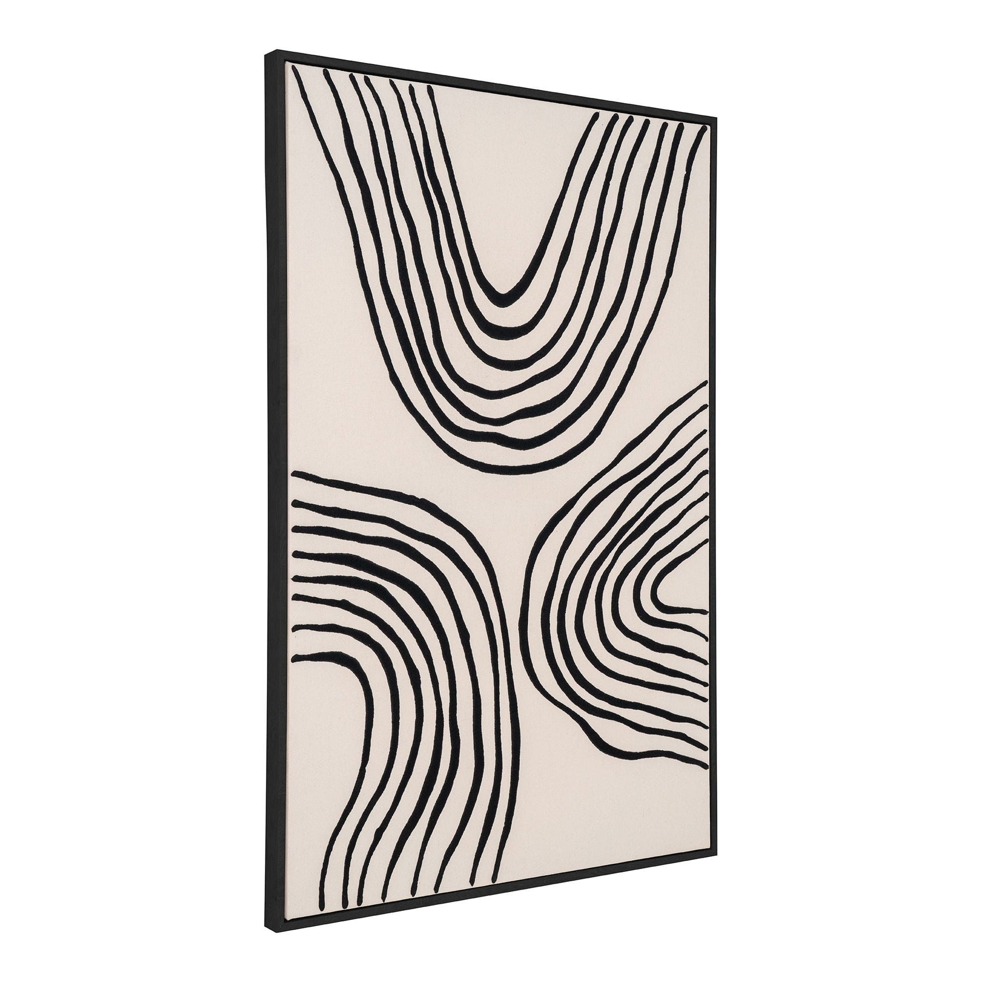 TABLOU PE PANZA NEGRU