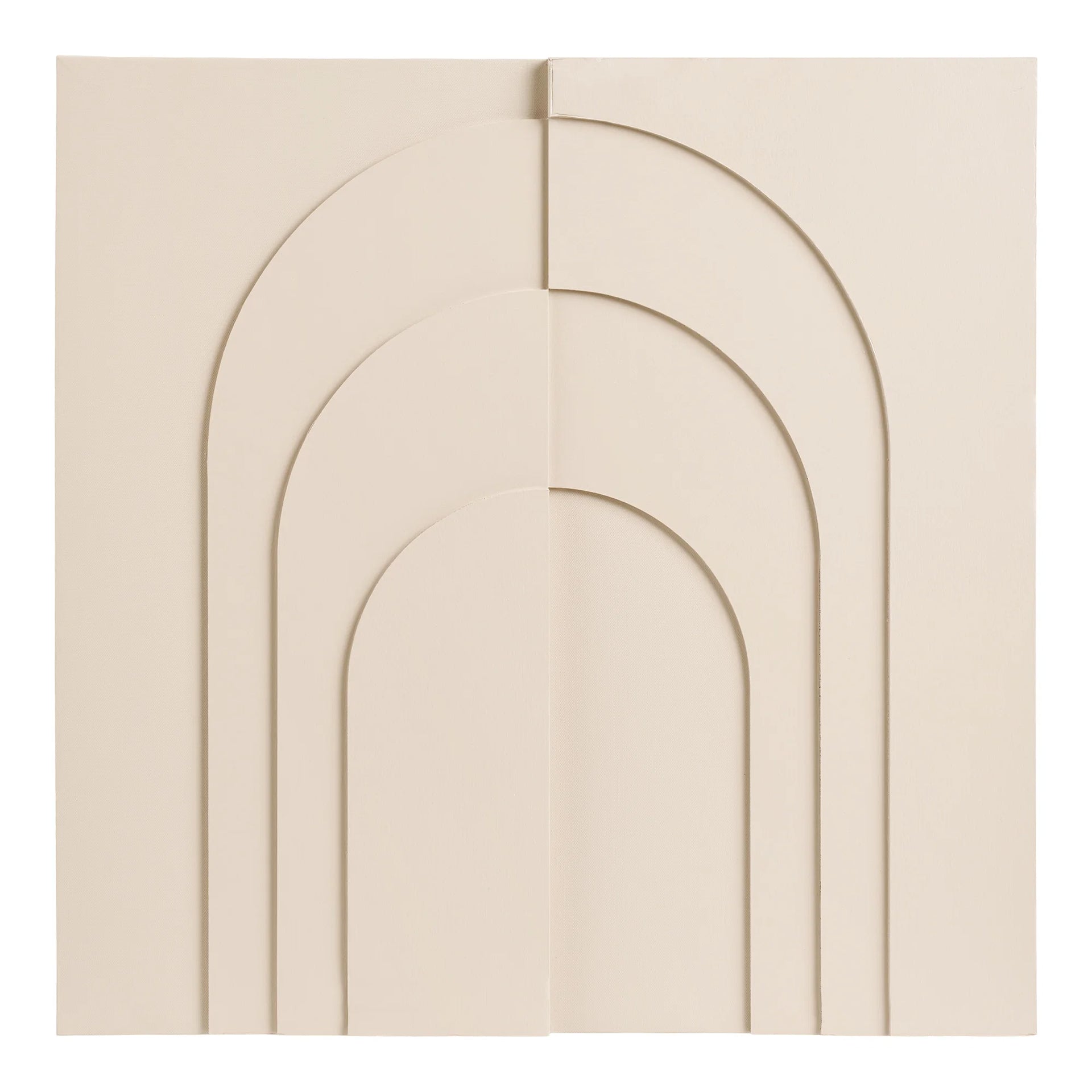 Decorarea de perete - MDF, polistiren, poliester - bej