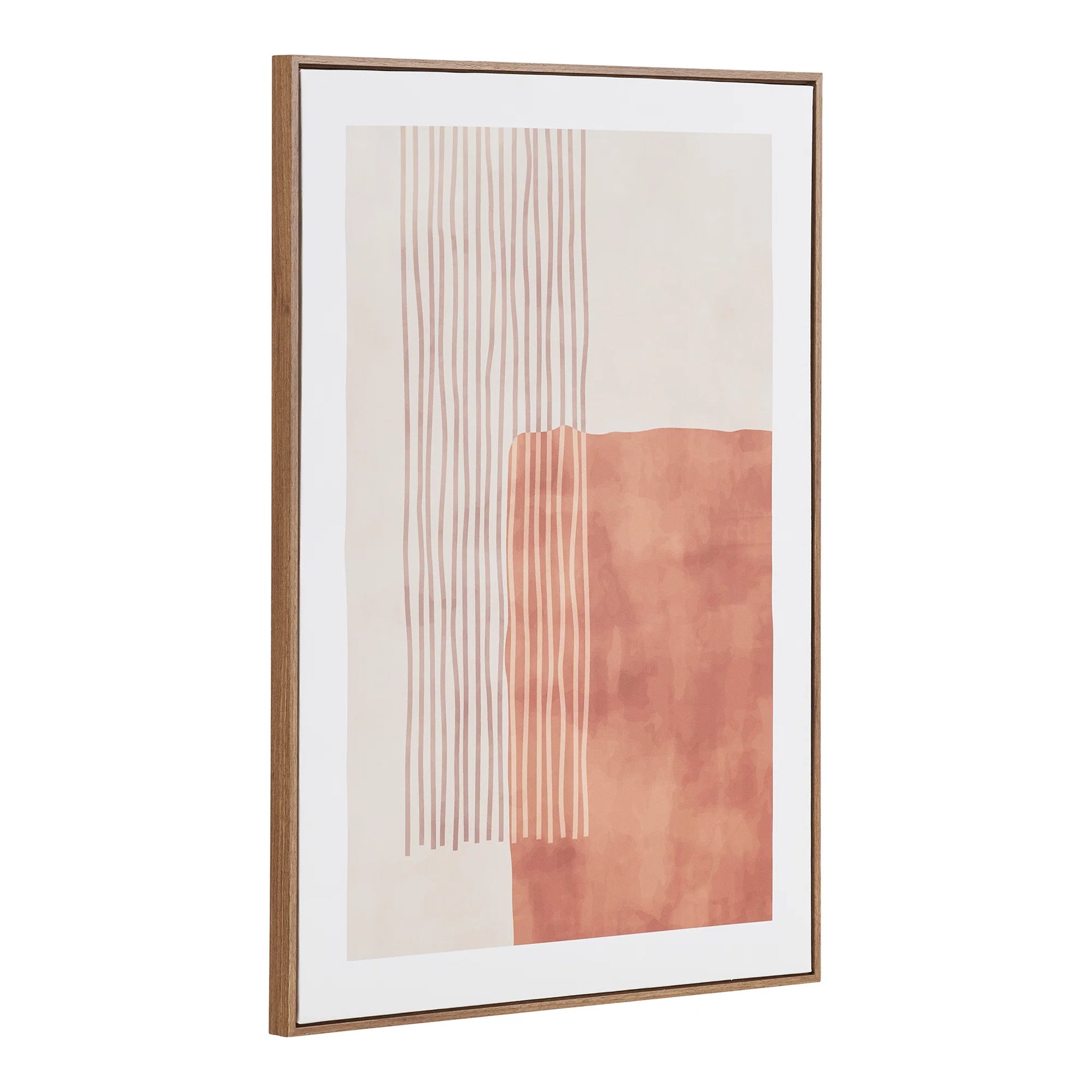 Mina Canvas Print - MDF, Canvas - Maro / bej