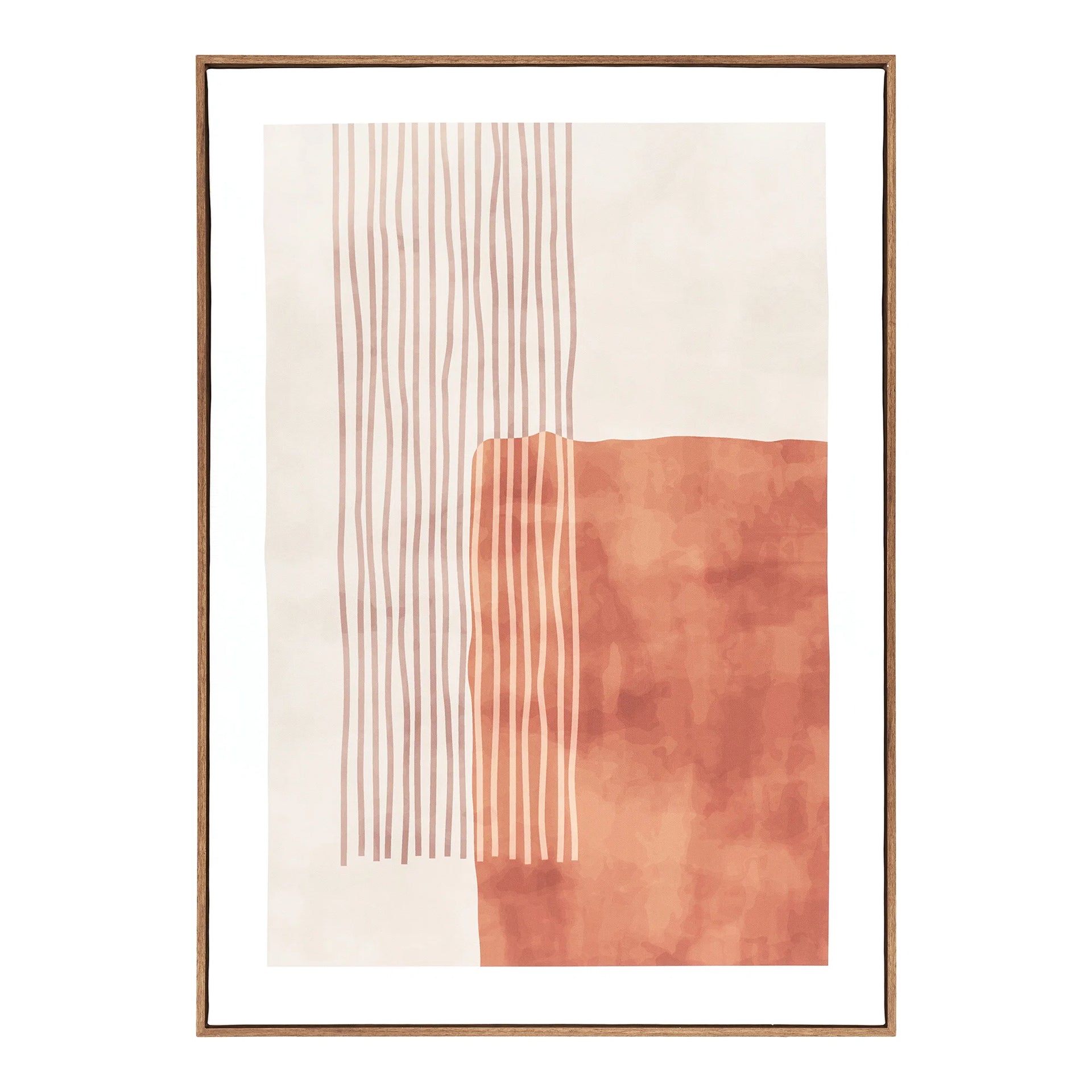 Mina Canvas Print - MDF, Canvas - Maro / bej