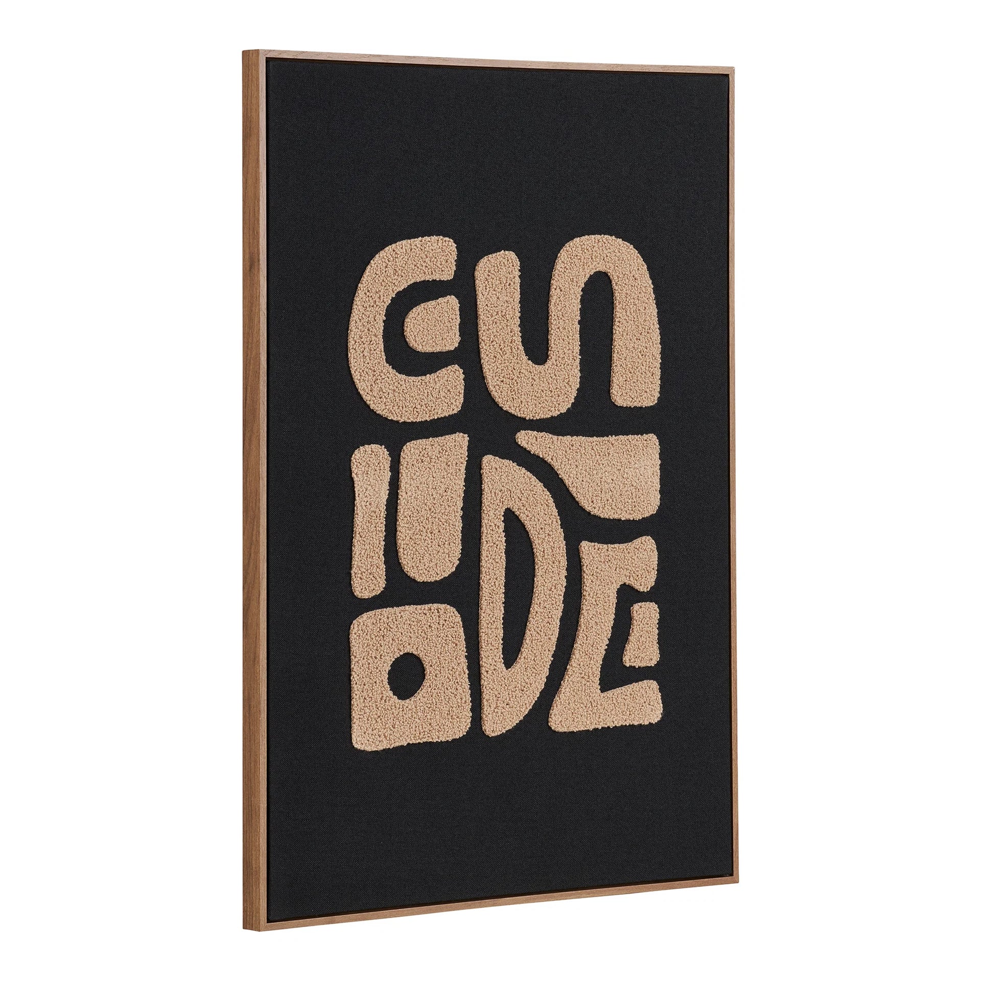 Decoraţiuni de perete cu tuburi - MDF, poliester - natural