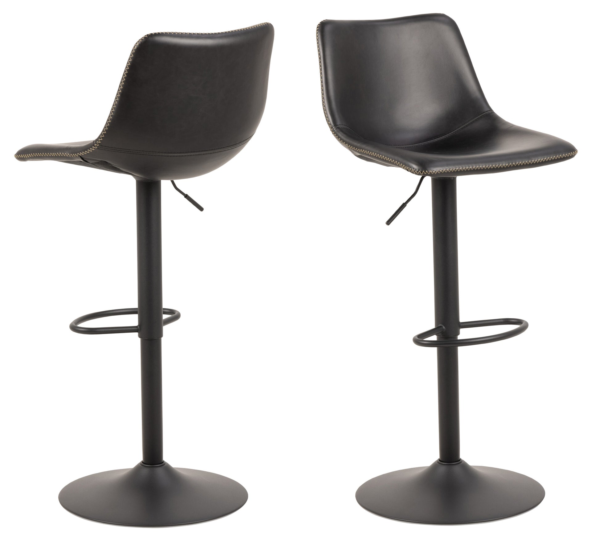 SCAUN DE BAR I_OREGON NEGRU