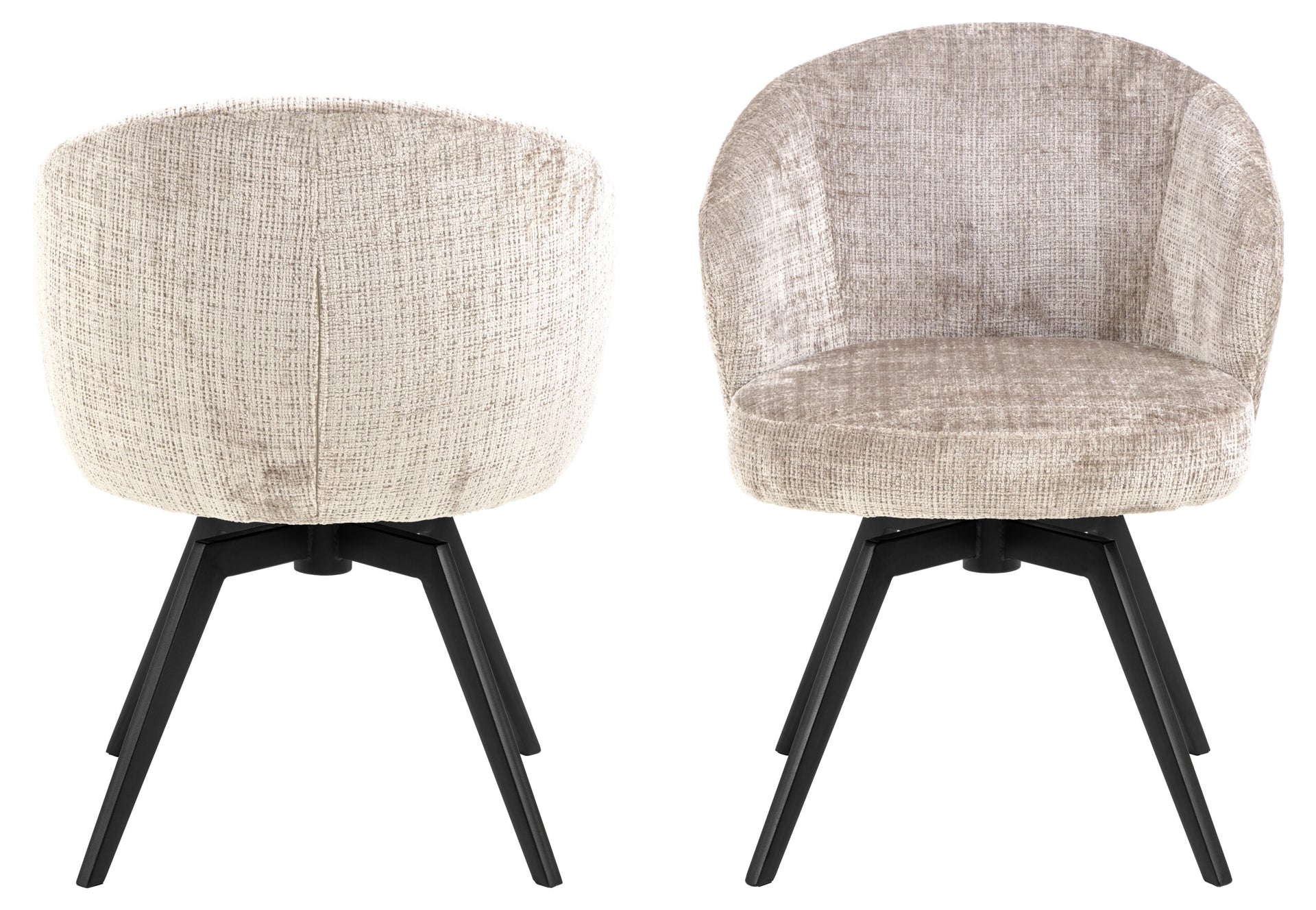 SCAUN DE DINING DARLENE CU COTIERĂ BEJ