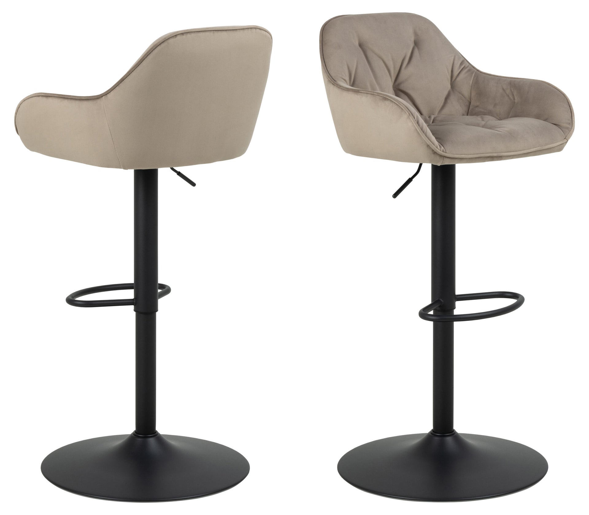 SCAUN DE BAR BROOKE BEJ