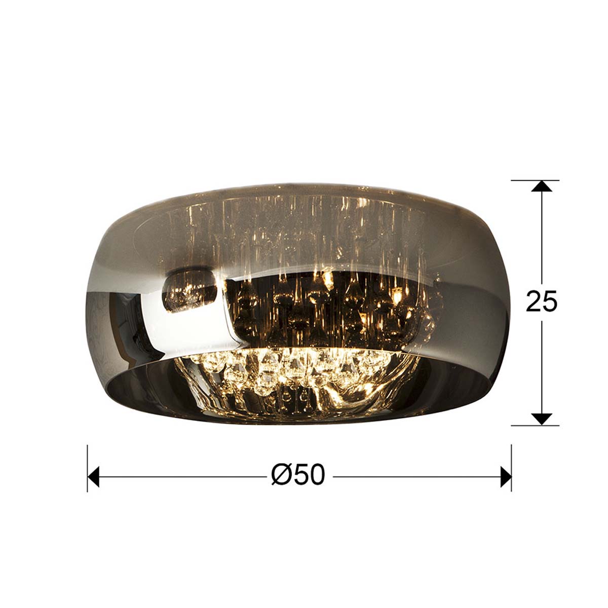 LAMPĂ DE TAVAN ARGOS, 50 cm