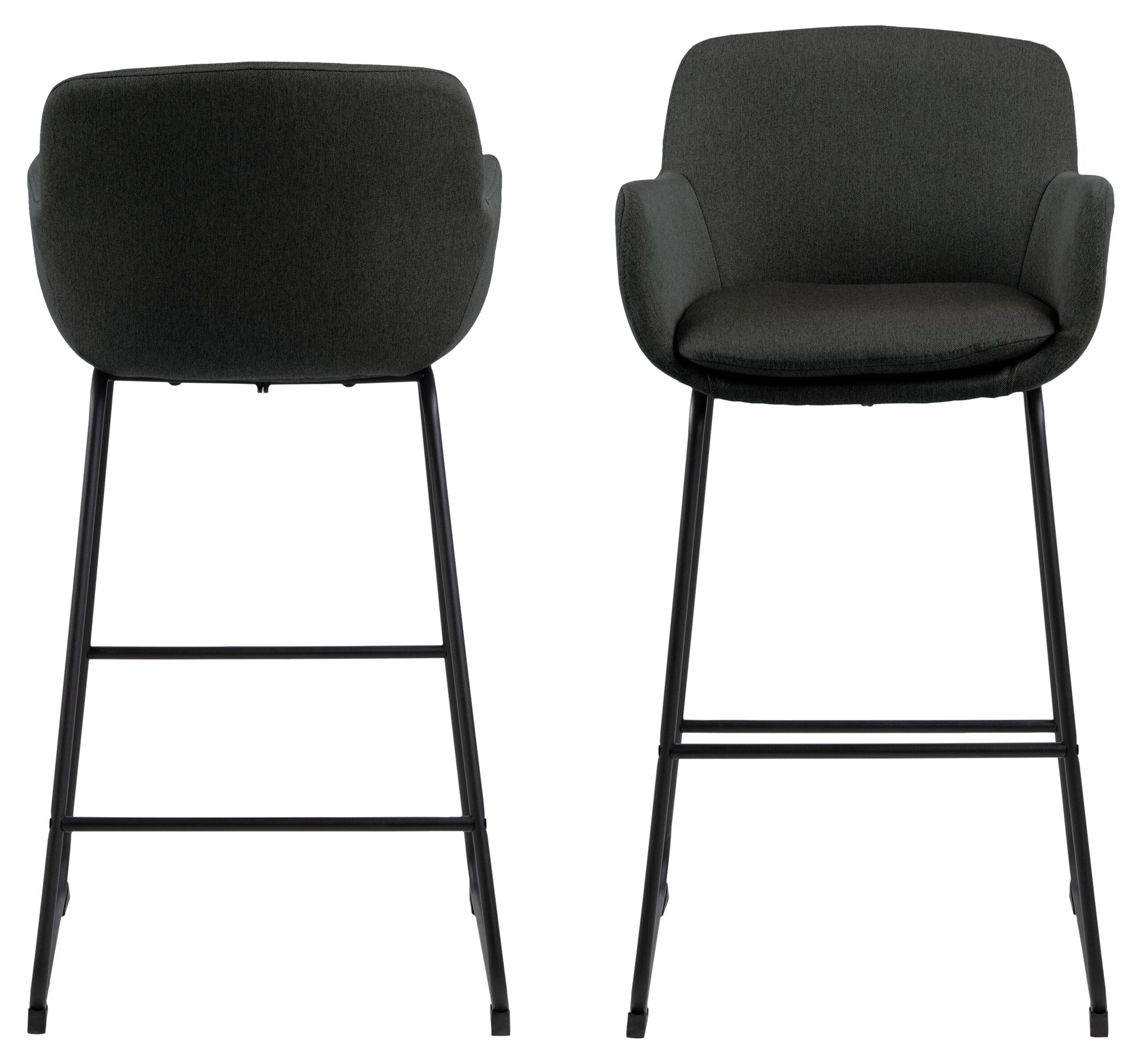 SCAUN DE BAR LISA GRI INCHIS