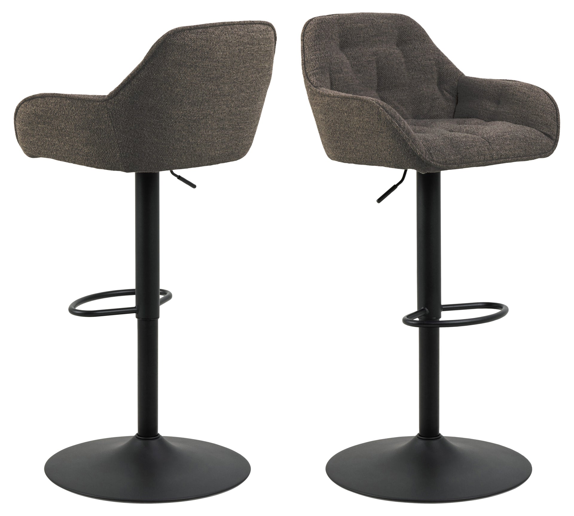 SCAUN DE BAR BROOKE NEGRU