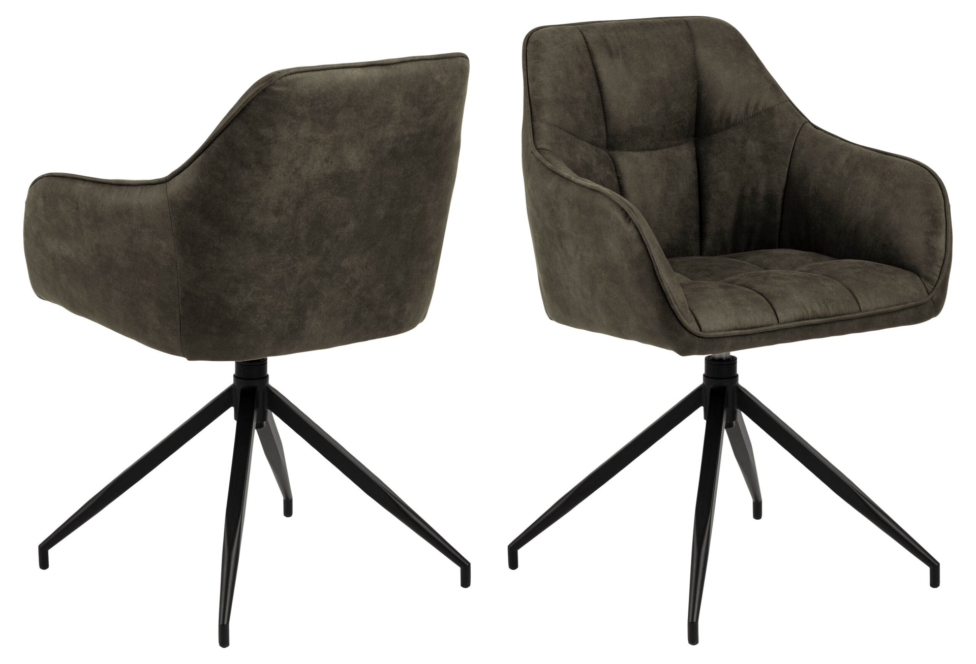 SCAUN DE DINING BRENDA CU COTIERĂ VERDE