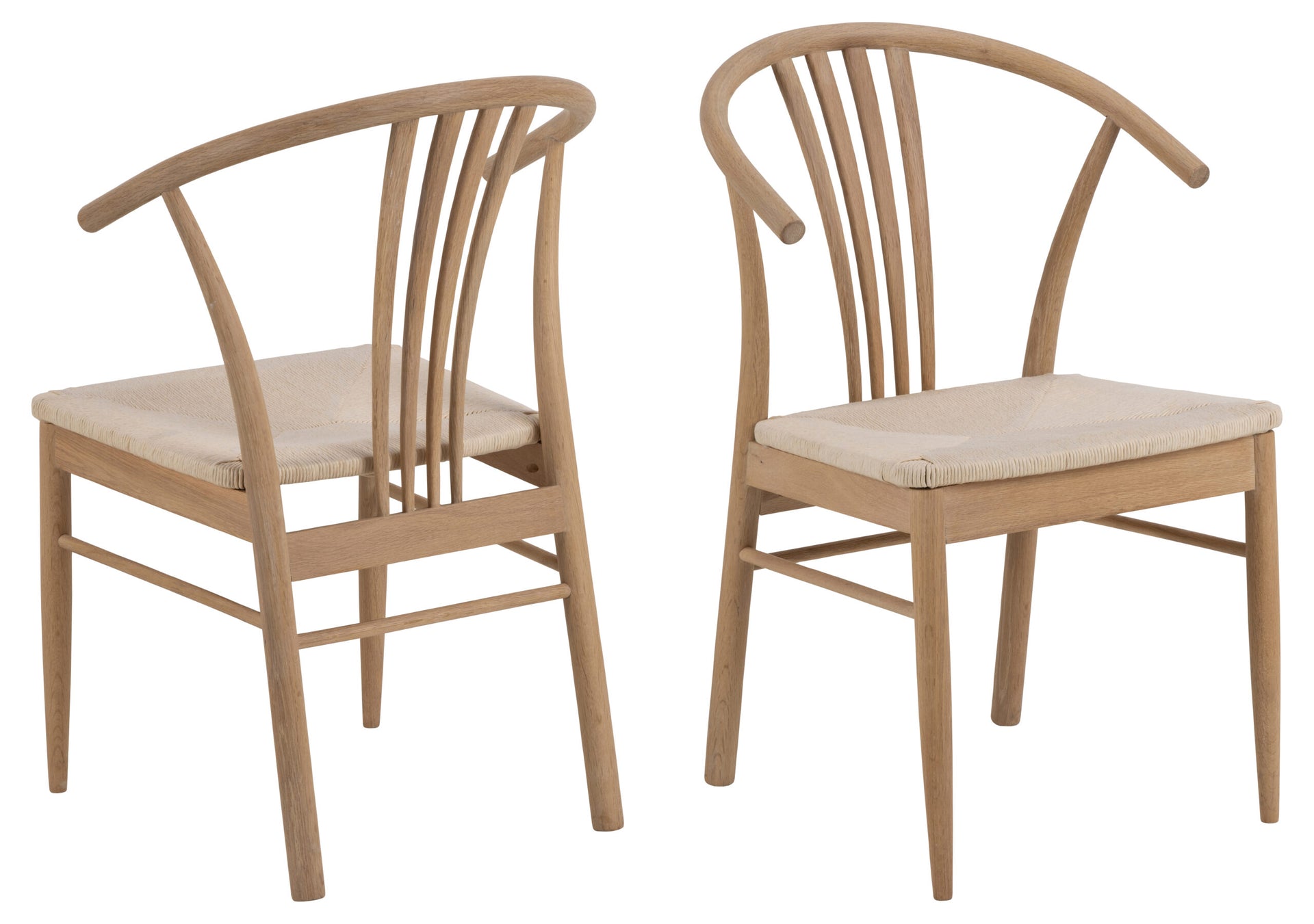 SCAUN DE DINING I_YORK CU COTIERĂ ALB